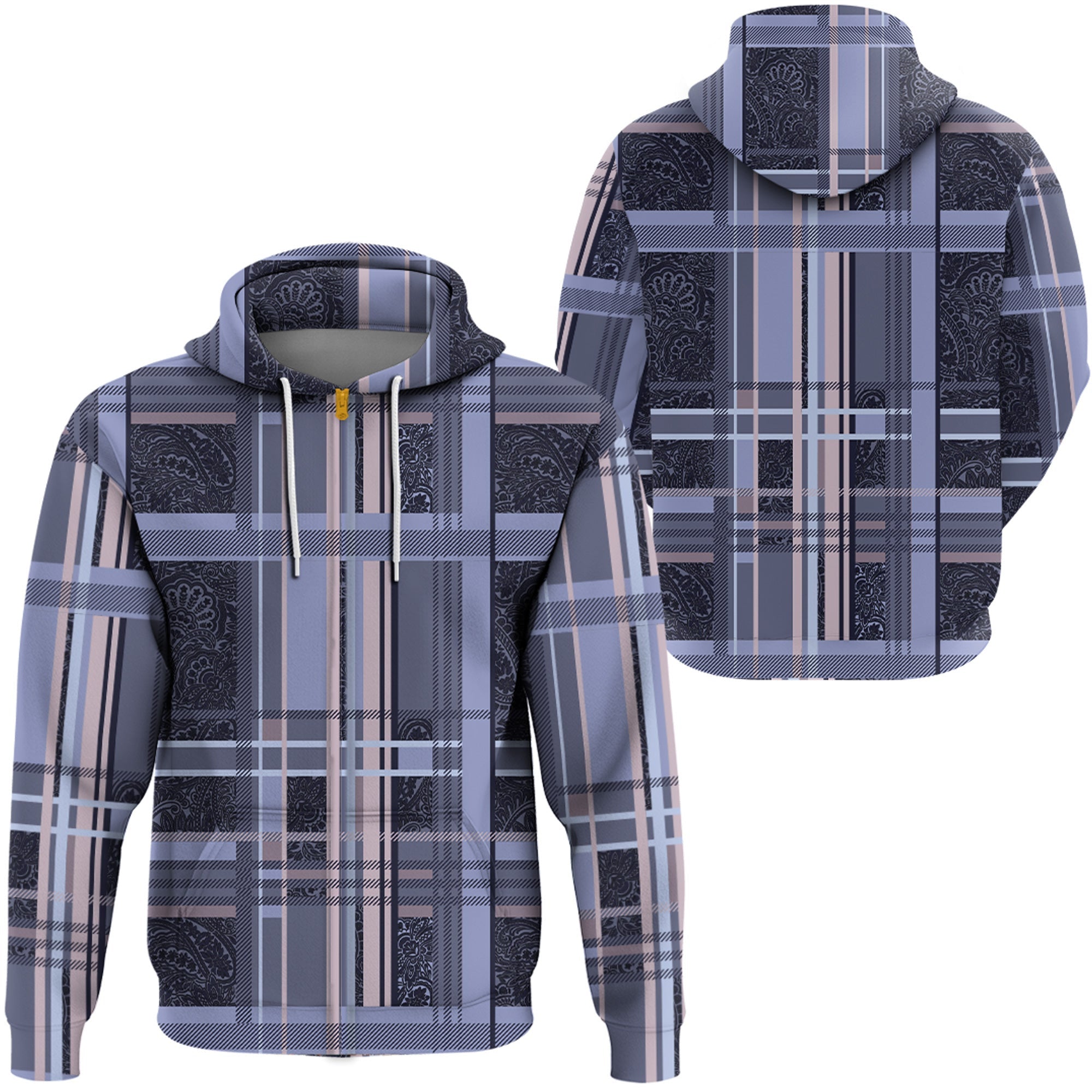 Paisley Bandana Hoodie Pattern Seamless Ver.197 RLT13