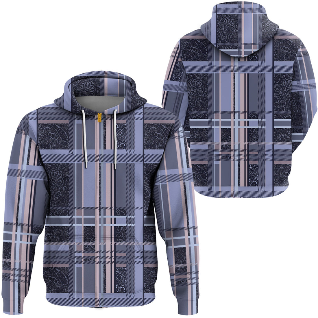 Paisley Bandana Hoodie Pattern Seamless Ver.197 RLT13