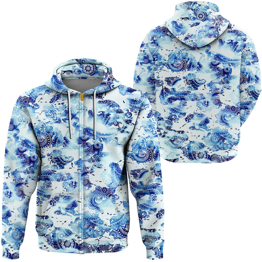 Paisley Bandana Hoodie Pattern Seamless Ver.182 RLT13