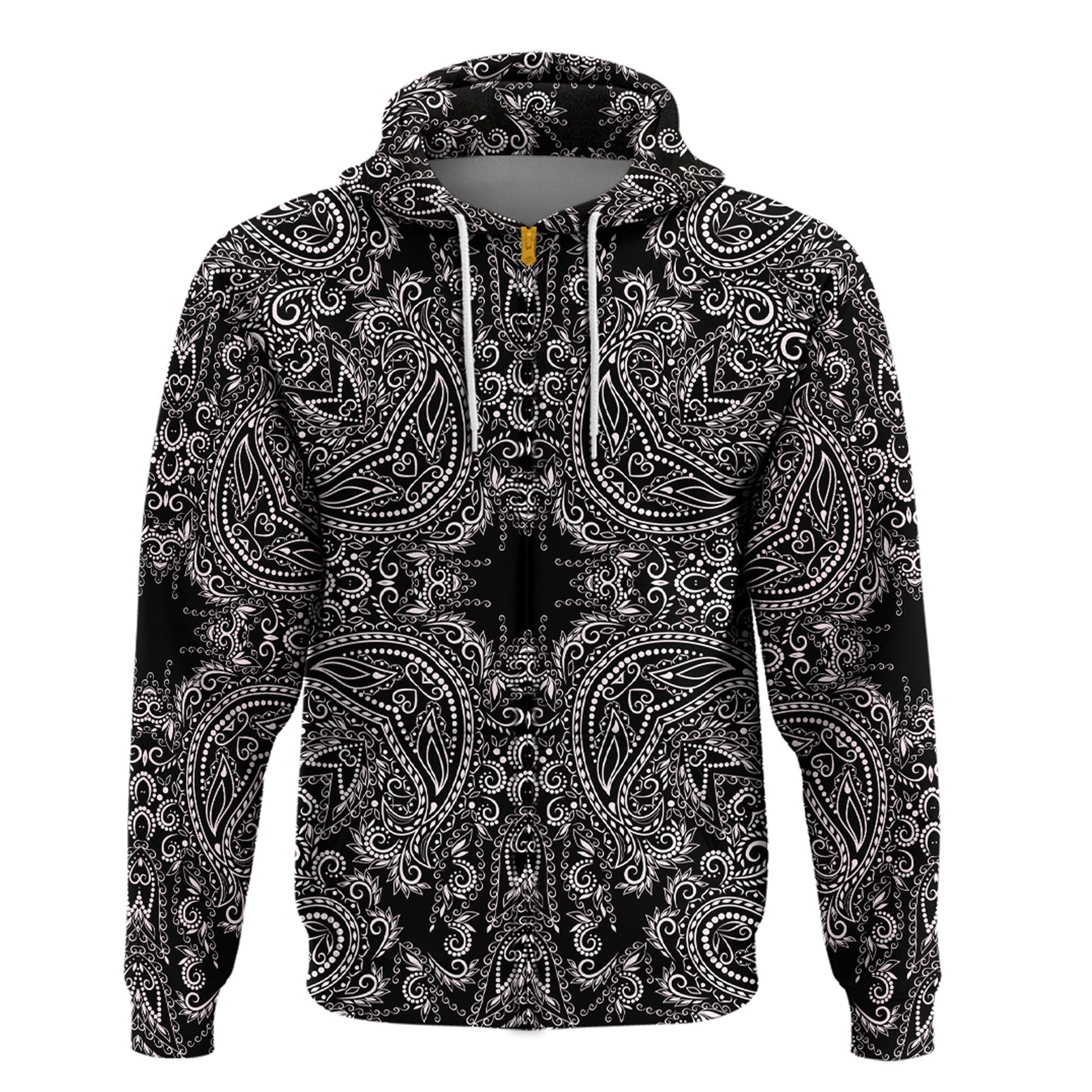 Paisley Bandana Hoodie Pattern Seamless Ver.164 RLT13