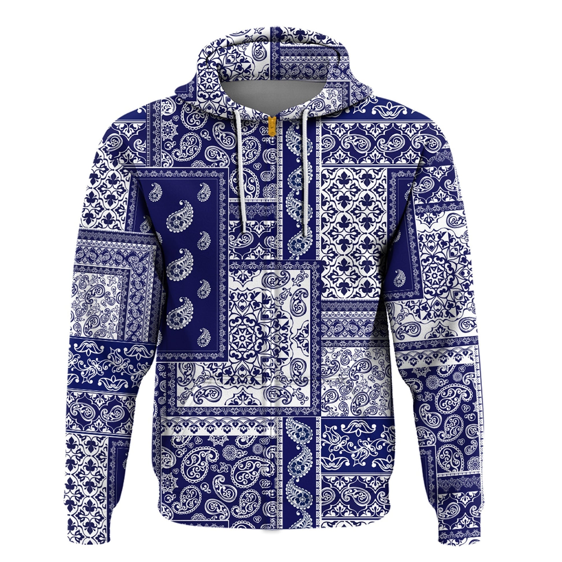 Paisley Bandana Hoodie Pattern Seamless Ver.195 RLT13
