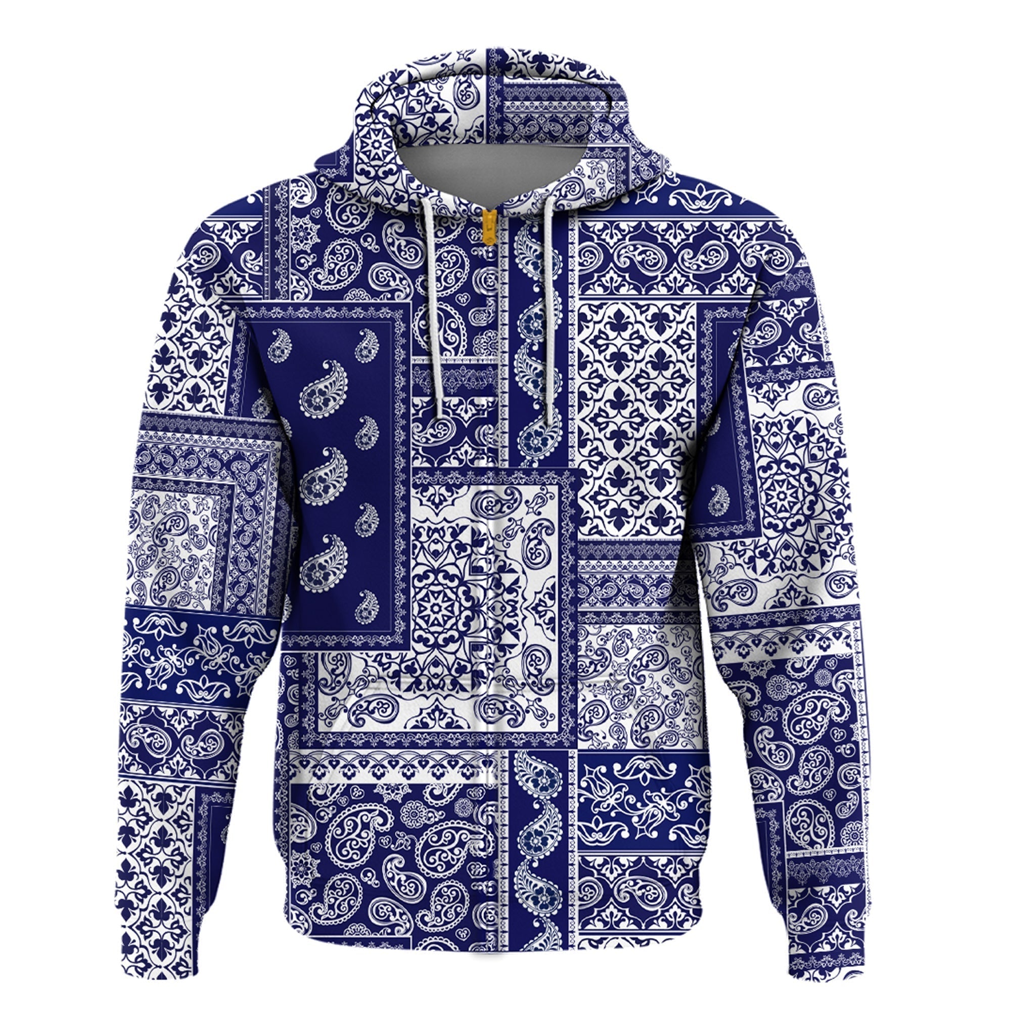 Paisley Bandana Hoodie Pattern Seamless Ver.195 RLT13