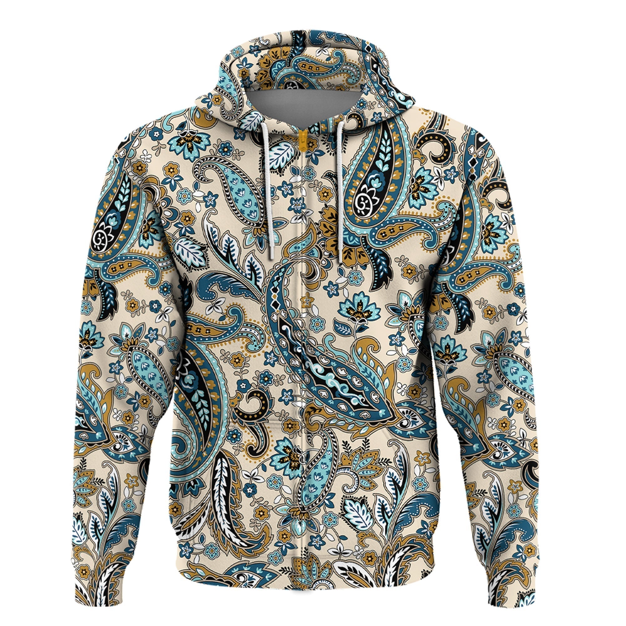 Paisley Bandana Hoodie Pattern Seamless Ver.163 RLT13