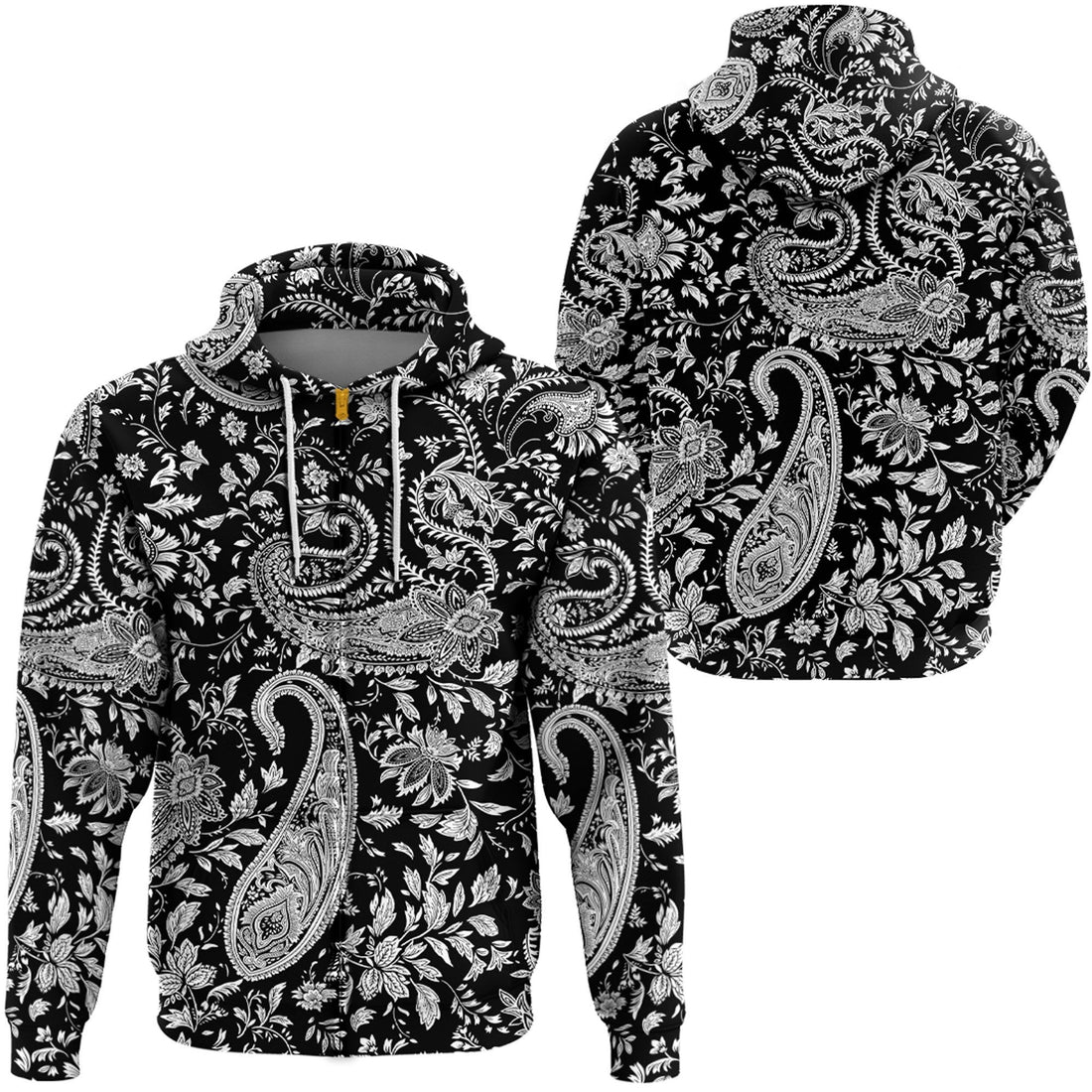 Paisley Bandana Hoodie Pattern Seamless Ver.191 RLT13