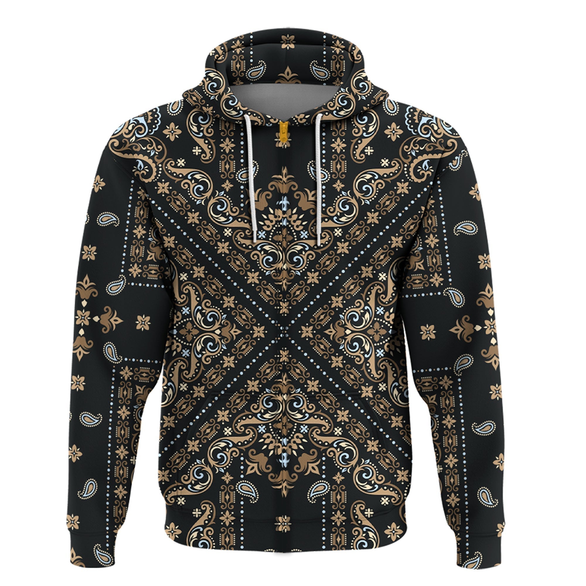 Paisley Bandana Hoodie Pattern Seamless Ver.169 RLT13