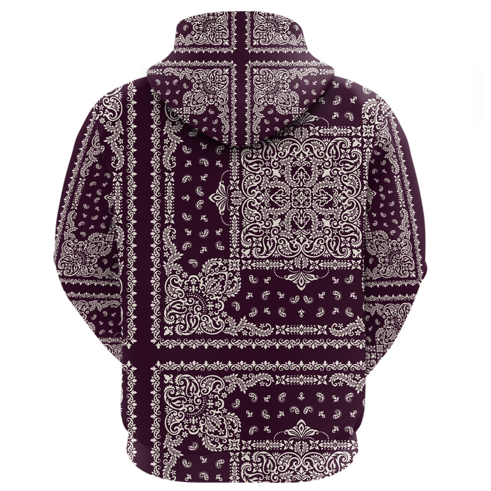 Paisley Bandana Hoodie Pattern Seamless Ver.177 RLT13