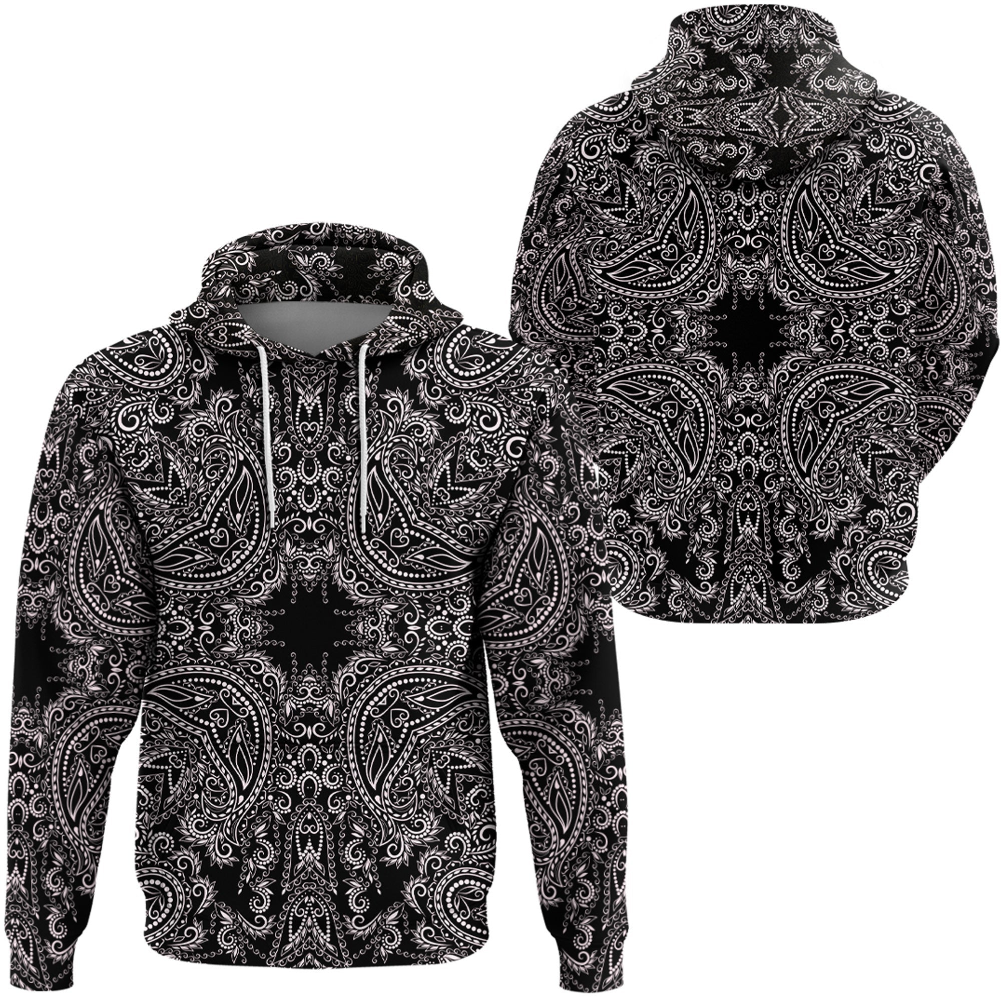 Paisley Bandana Hoodie Pattern Seamless Ver.164 RLT13