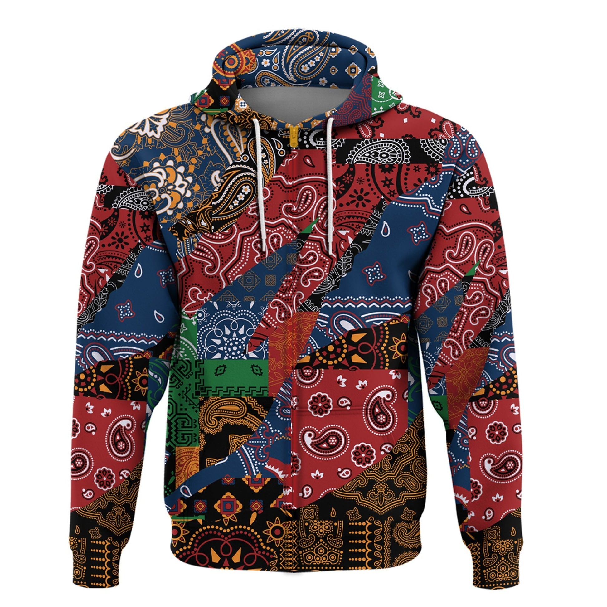 Paisley Bandana Hoodie Pattern Seamless Ver.160 RLT13