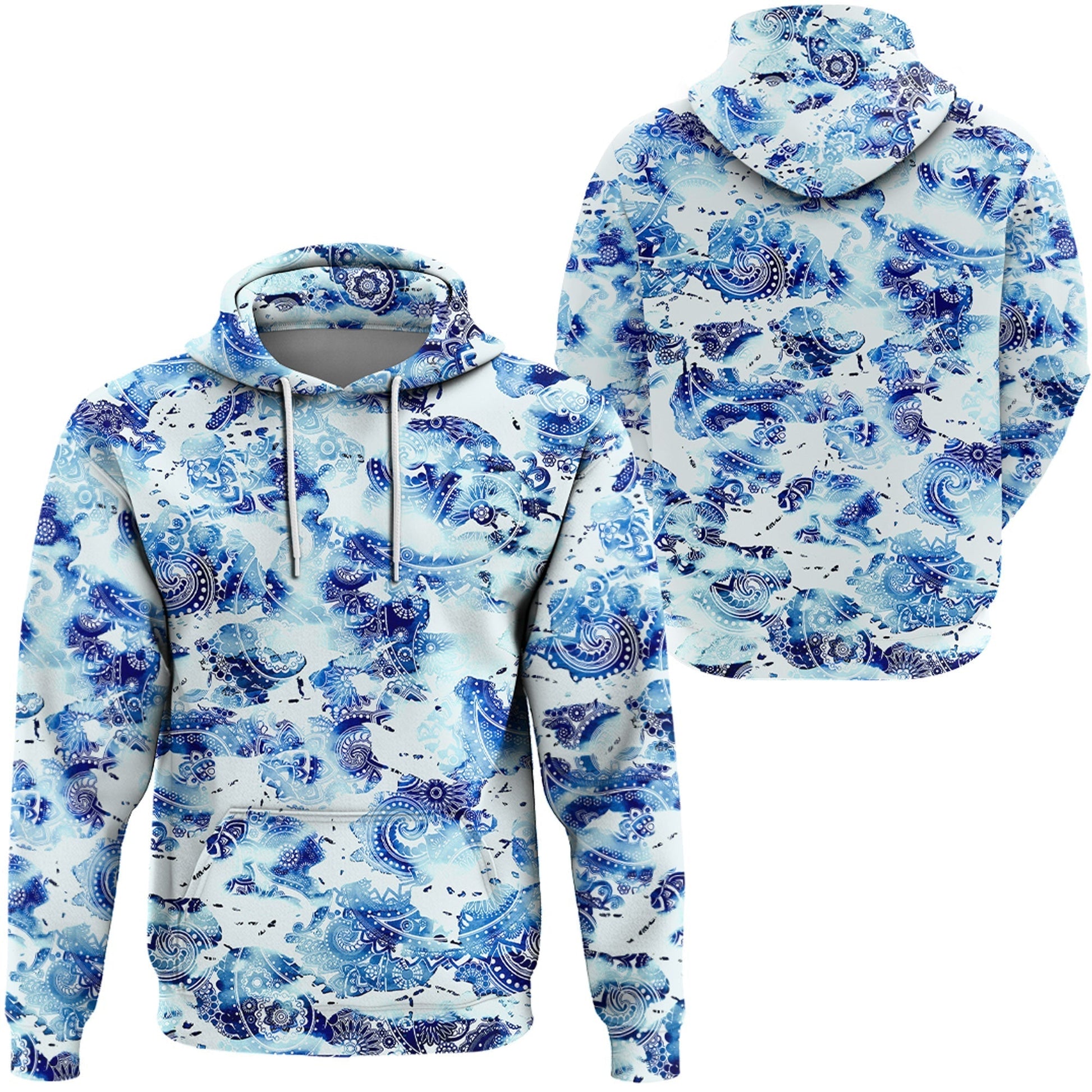 Paisley Bandana Hoodie Pattern Seamless Ver.182 RLT13
