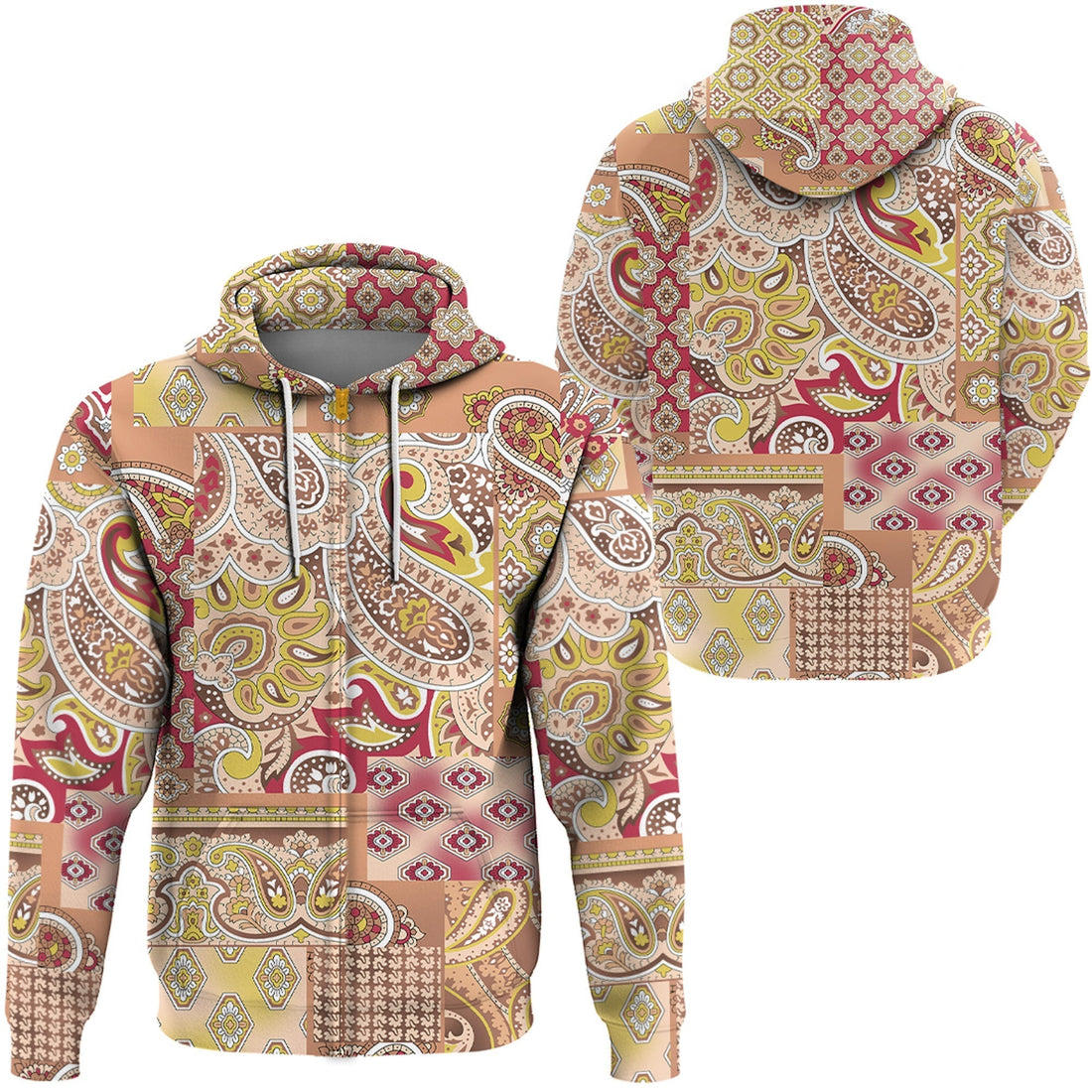 Paisley Bandana Hoodie Pattern Seamless Ver.178 RLT13