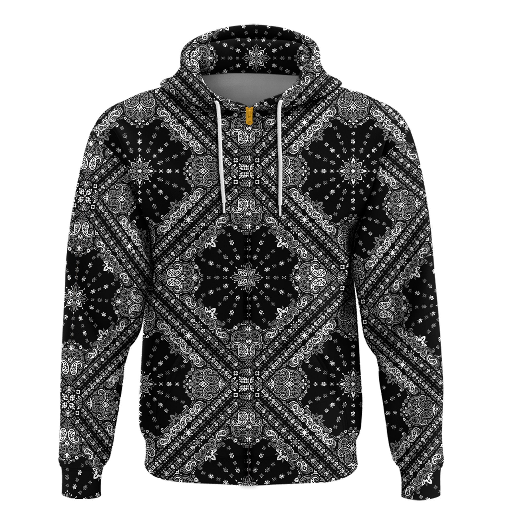 Paisley Bandana Hoodie Pattern Seamless Ver.185 RLT13