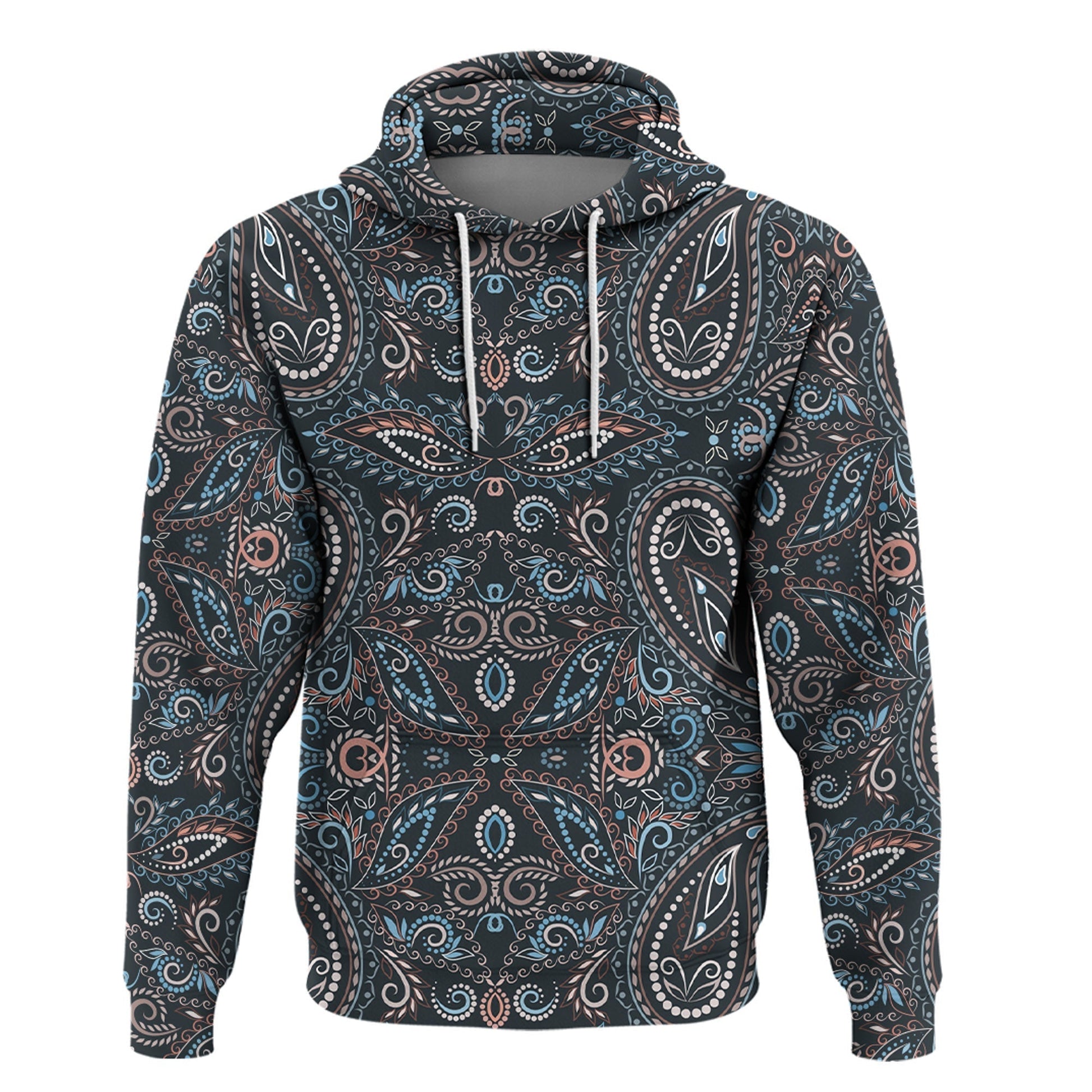 Paisley Bandana Hoodie Pattern Seamless Ver.174 RLT13