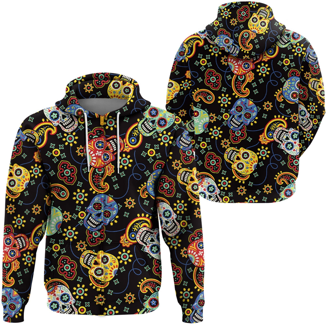 Paisley Bandana Hoodie Pattern Seamless Ver.180 RLT13