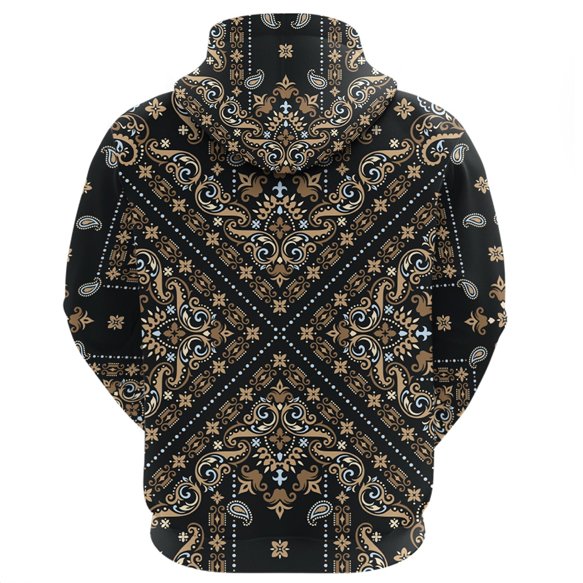 Paisley Bandana Hoodie Pattern Seamless Ver.169 RLT13