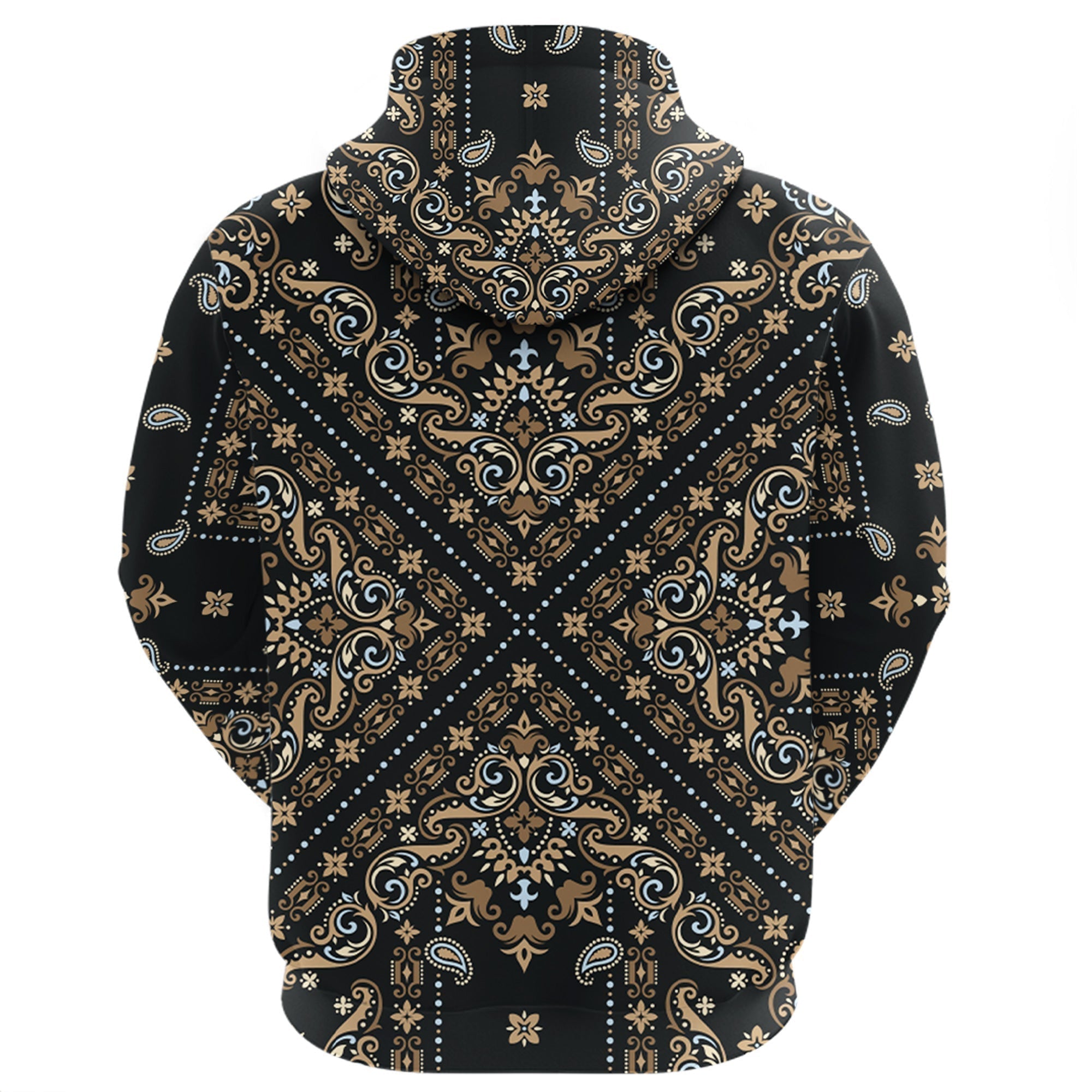 Paisley Bandana Hoodie Pattern Seamless Ver.169 RLT13