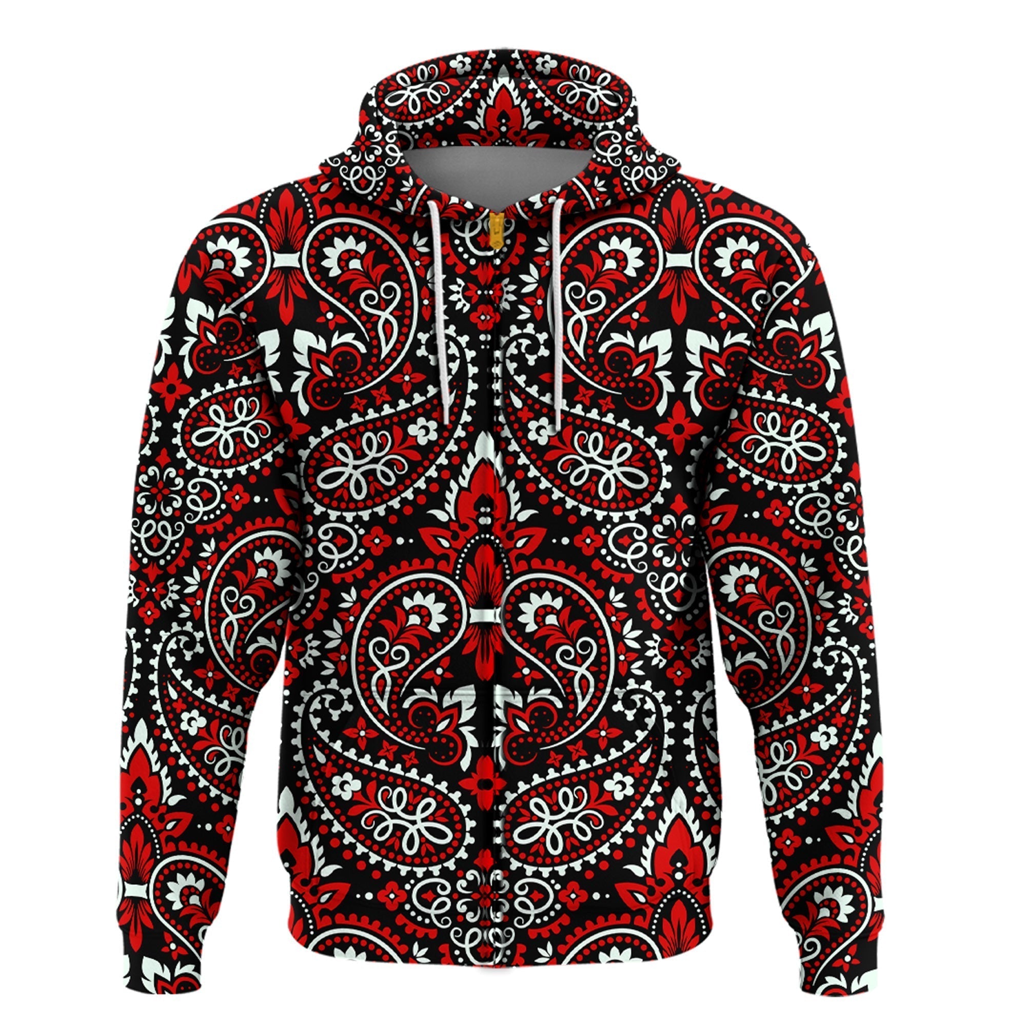 Paisley Bandana Hoodie Pattern Seamless Ver.192 RLT13