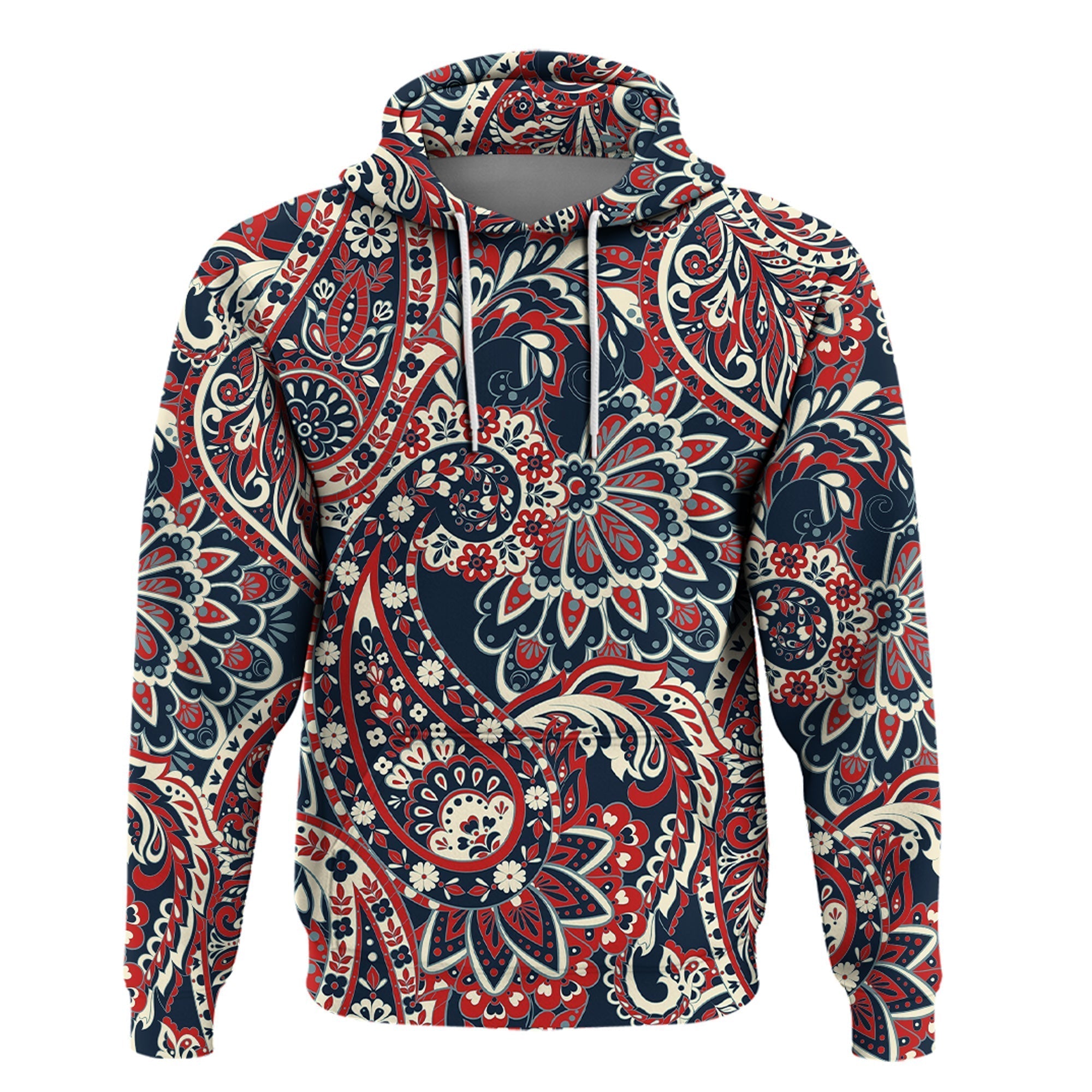 Paisley Bandana Hoodie Pattern Seamless Ver.175 RLT13