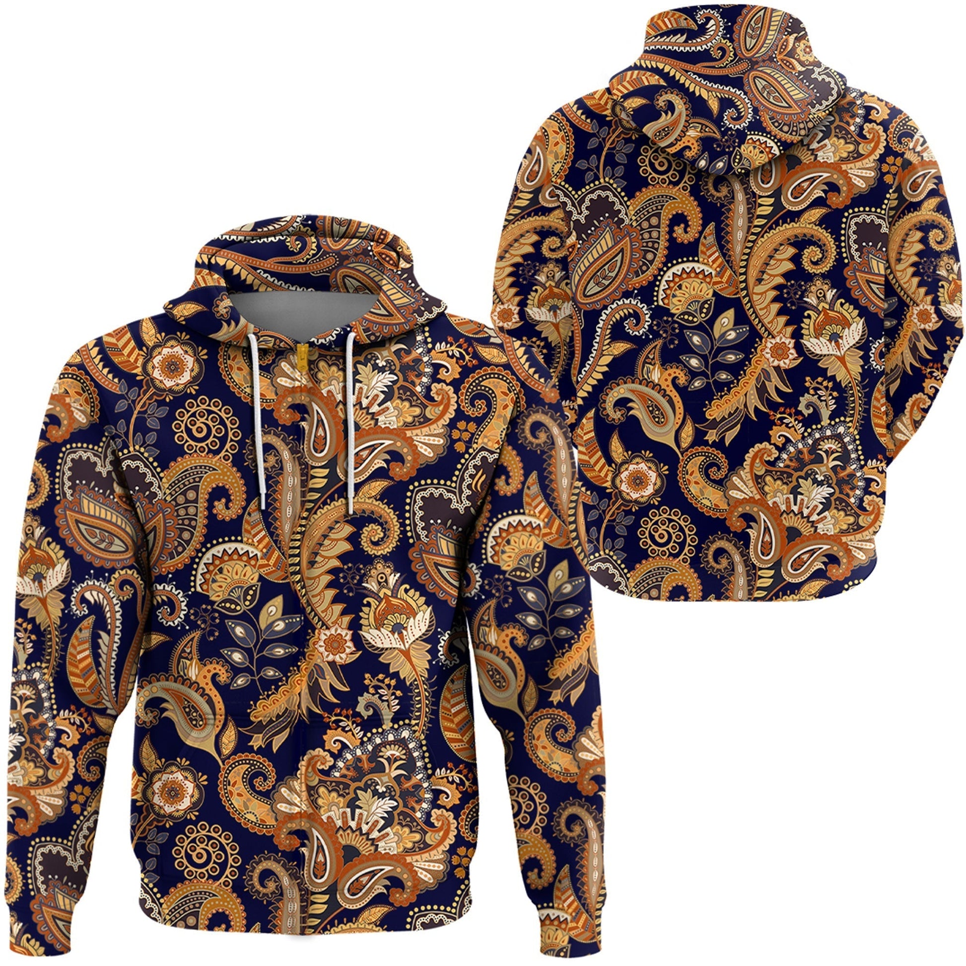 Paisley Bandana Hoodie Pattern Seamless Ver.161 RLT13