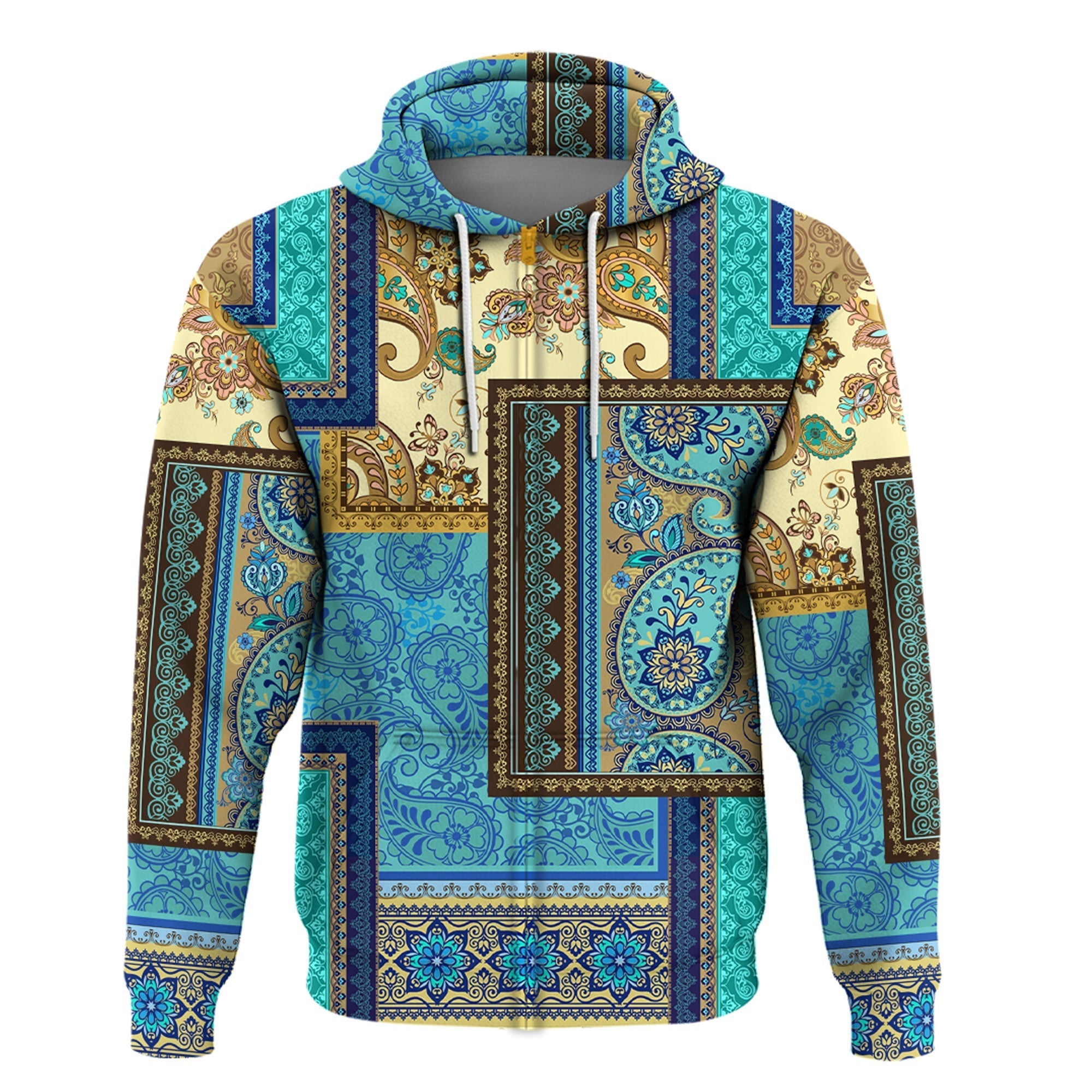 Paisley Bandana Hoodie Pattern Seamless Ver.157 RLT13