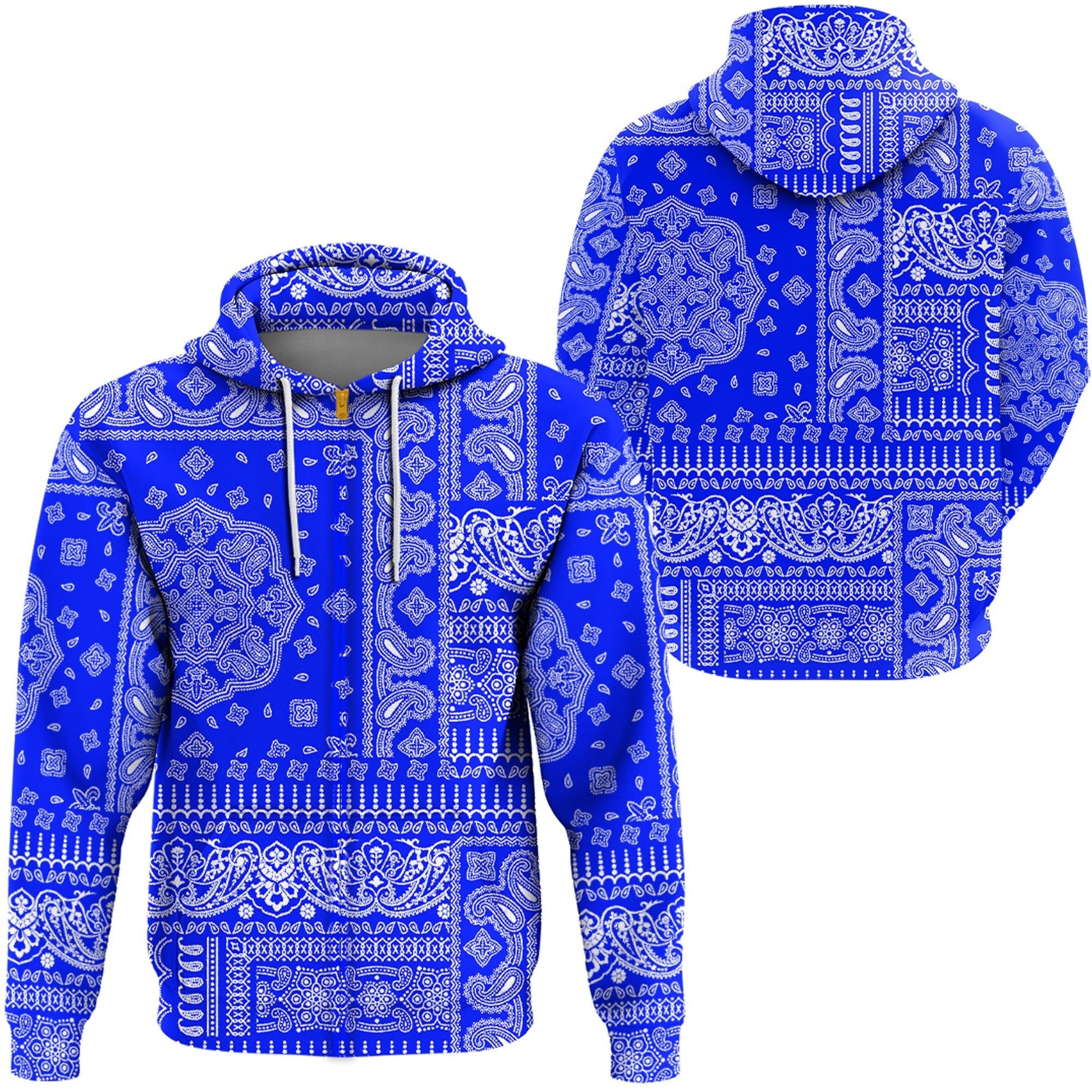 Paisley Bandana Hoodie Pattern Seamless Ver.144 RLT13