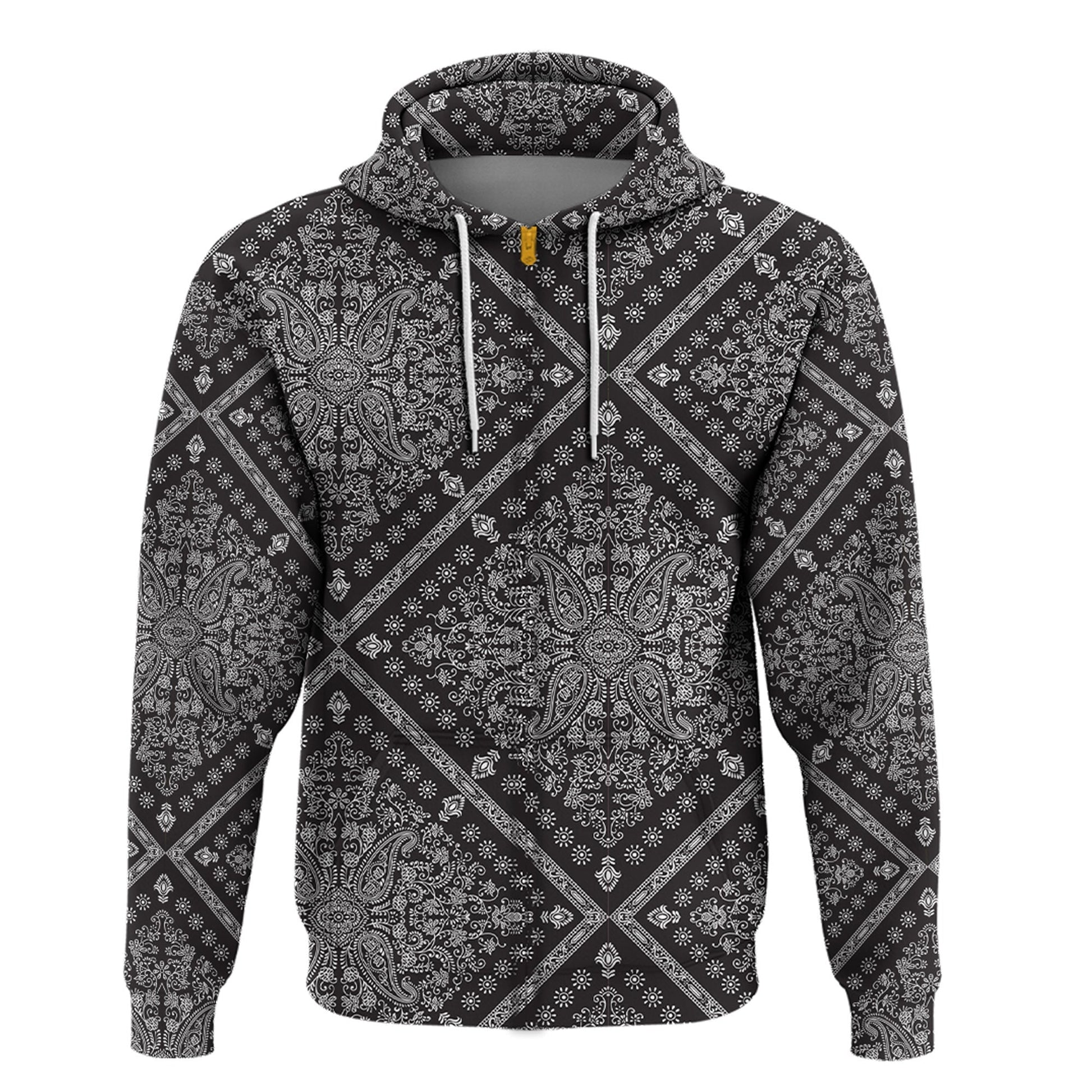 Paisley Bandana Hoodie Pattern Seamless Ver.130 RLT13