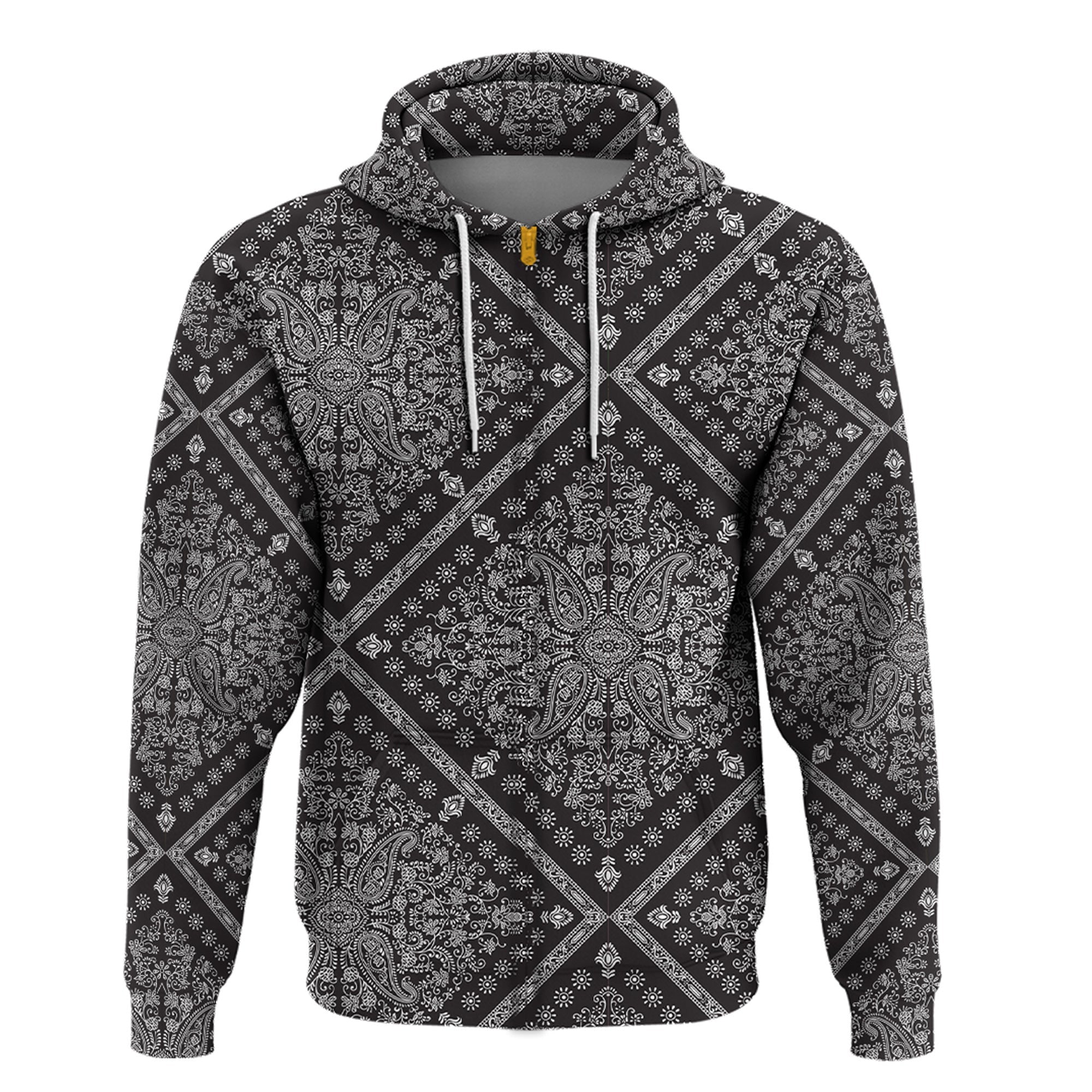 Paisley Bandana Hoodie Pattern Seamless Ver.130 RLT13