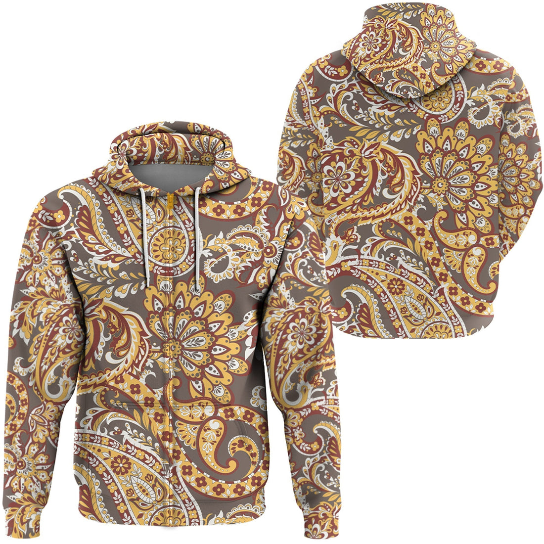 Paisley Bandana Hoodie Pattern Seamless Ver.151 RLT13