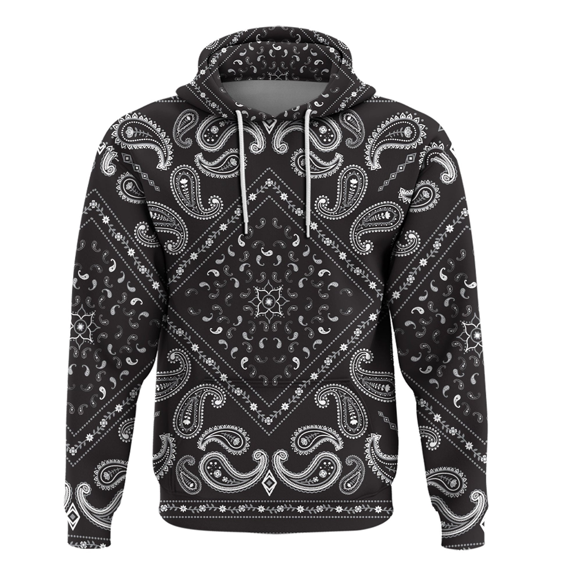 Paisley Bandana Hoodie Pattern Seamless Ver.146 RLT13