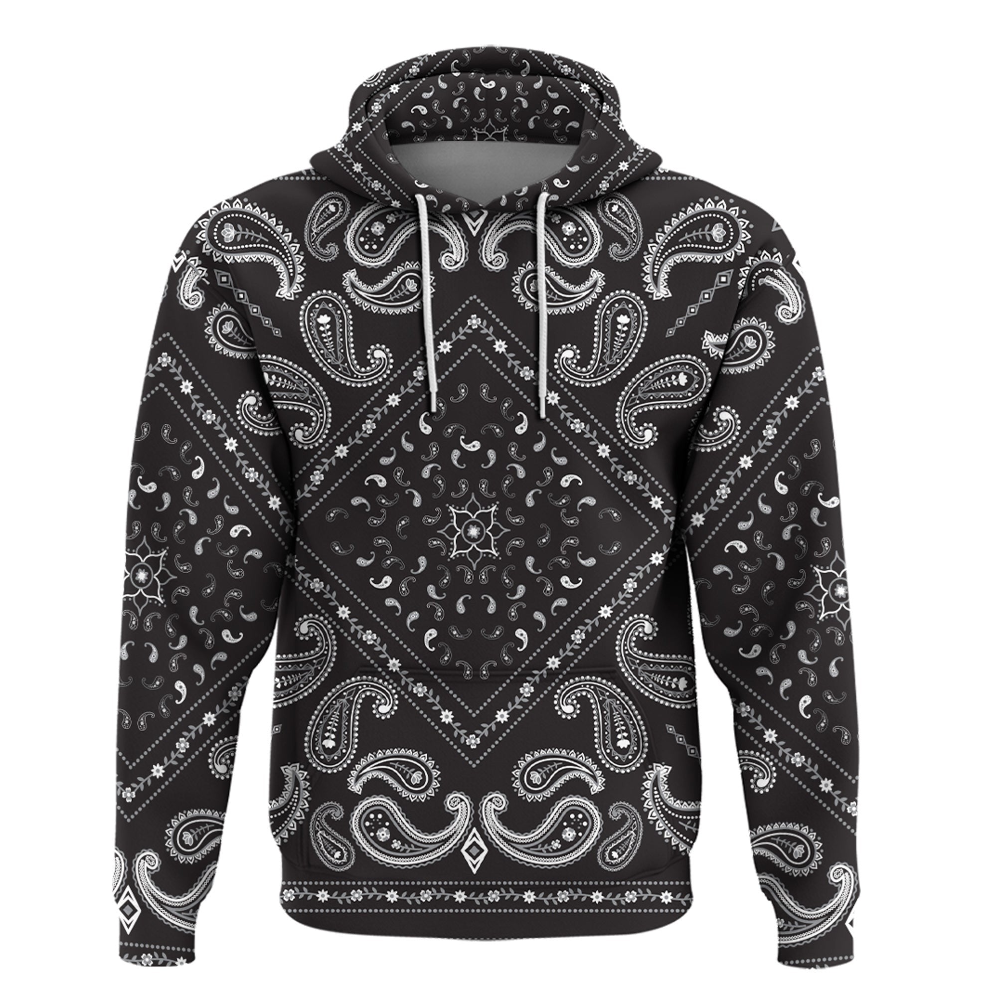 Paisley Bandana Hoodie Pattern Seamless Ver.146 RLT13