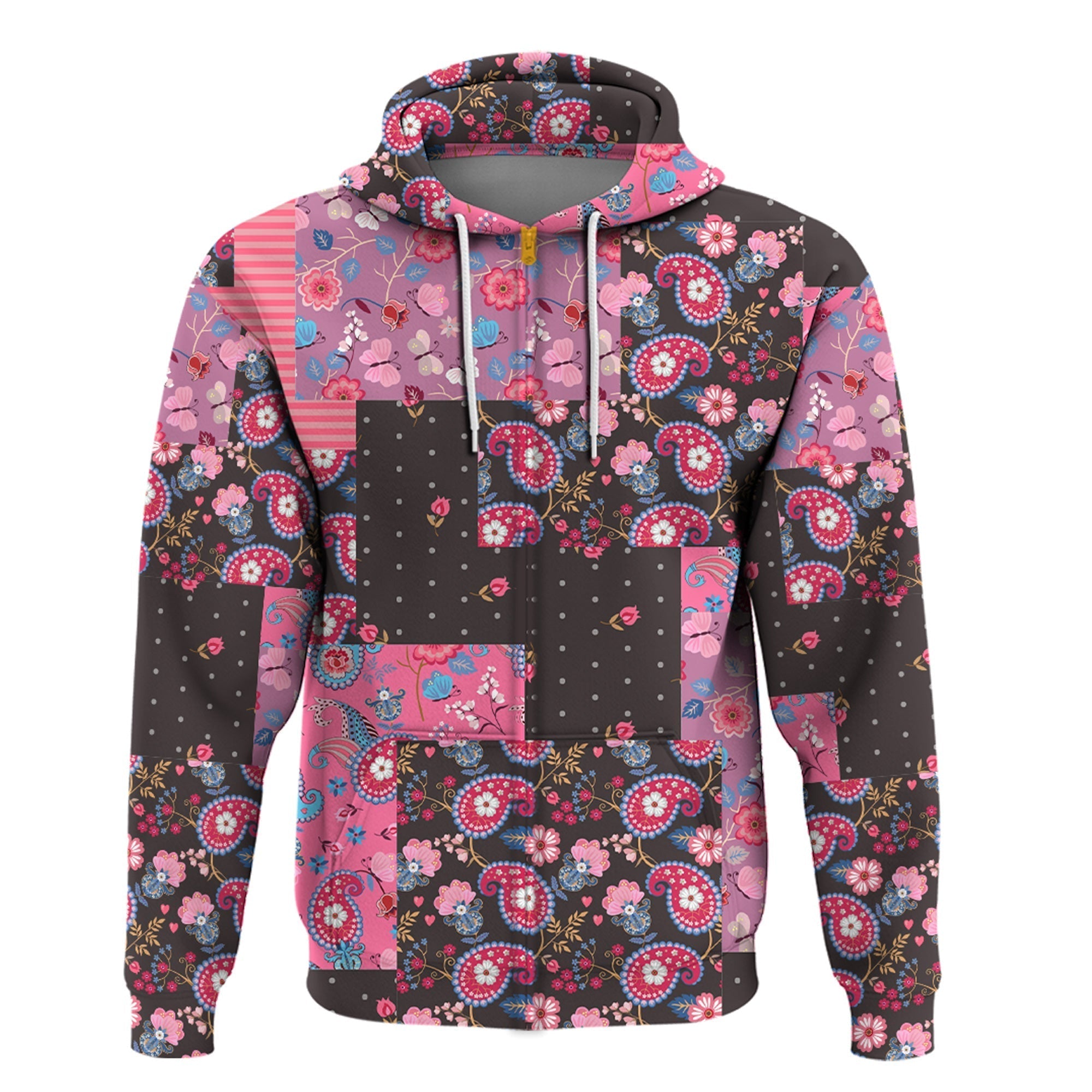 Paisley Bandana Hoodie Pattern Seamless Ver.140 RLT13
