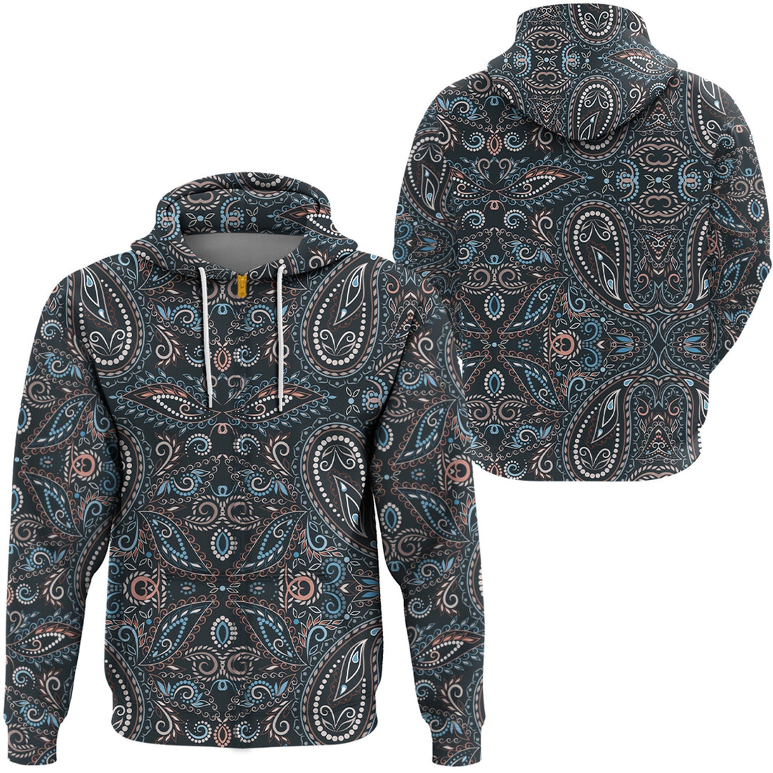 Paisley Bandana Hoodie Pattern Seamless Ver.174 RLT13