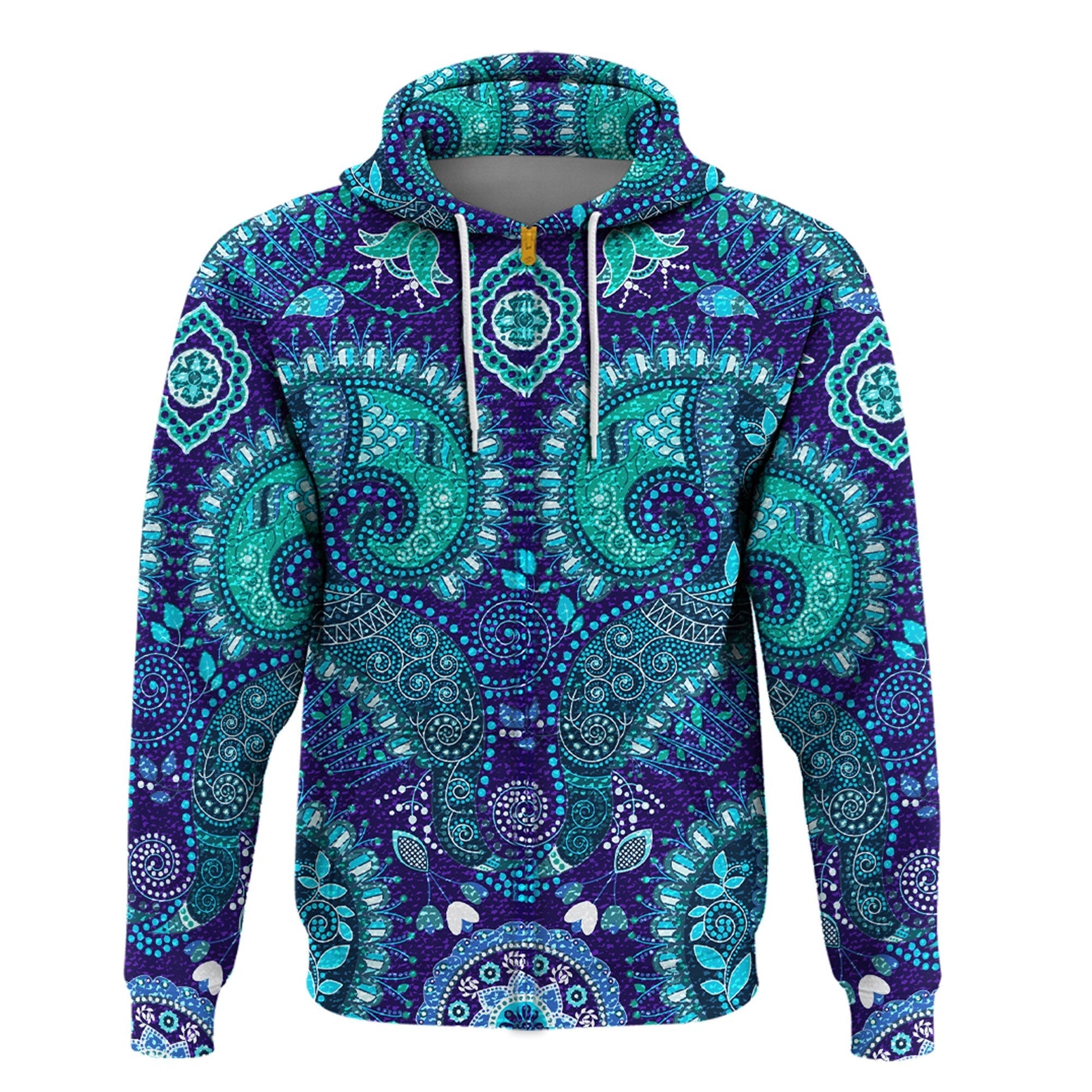Paisley Bandana Hoodie Pattern Seamless Ver.141 RLT13