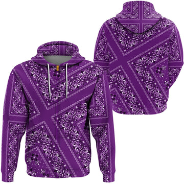 Paisley Bandana Hoodie Pattern Seamless Ver.145 RLT13