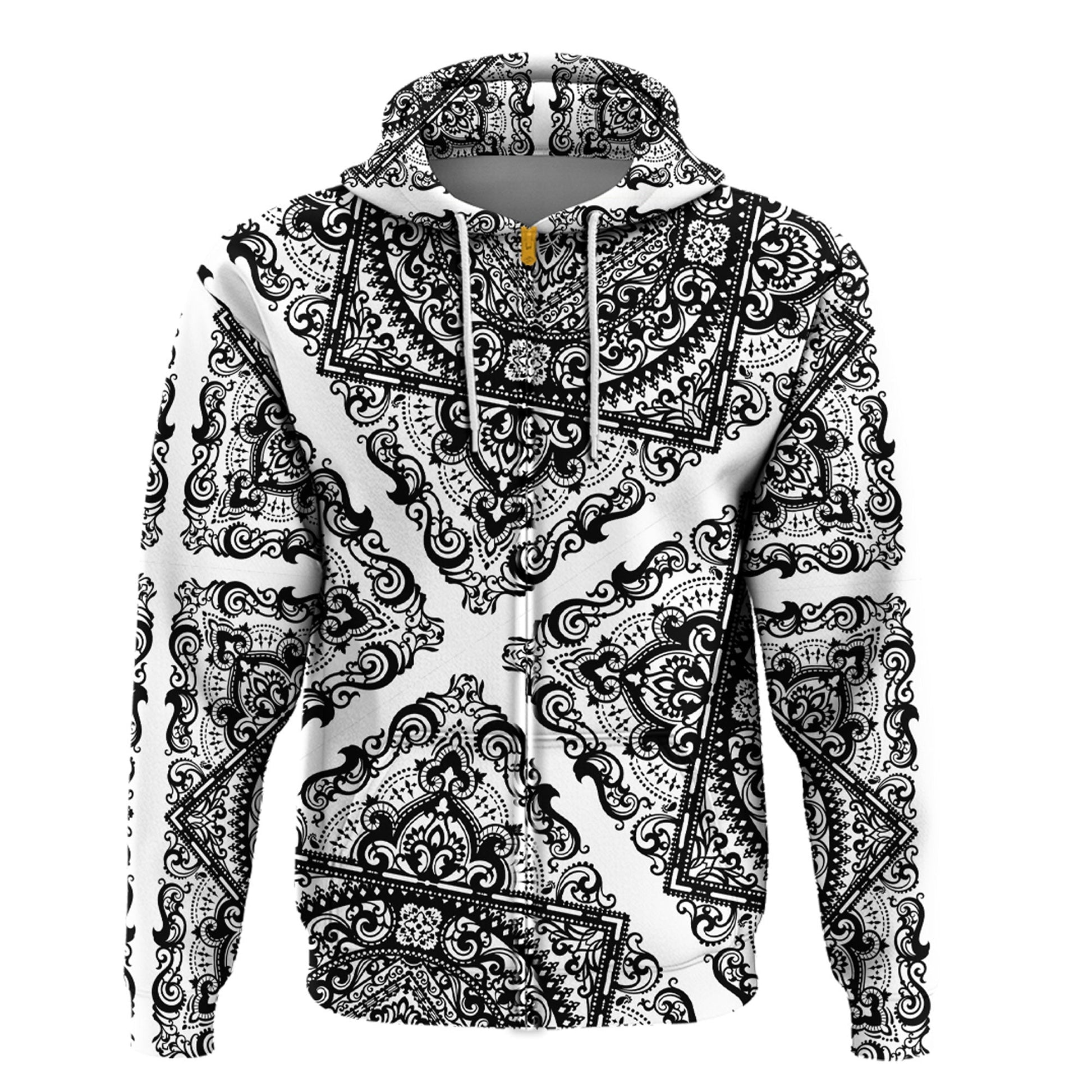 Paisley Bandana Hoodie Pattern Seamless Ver.143 RLT13