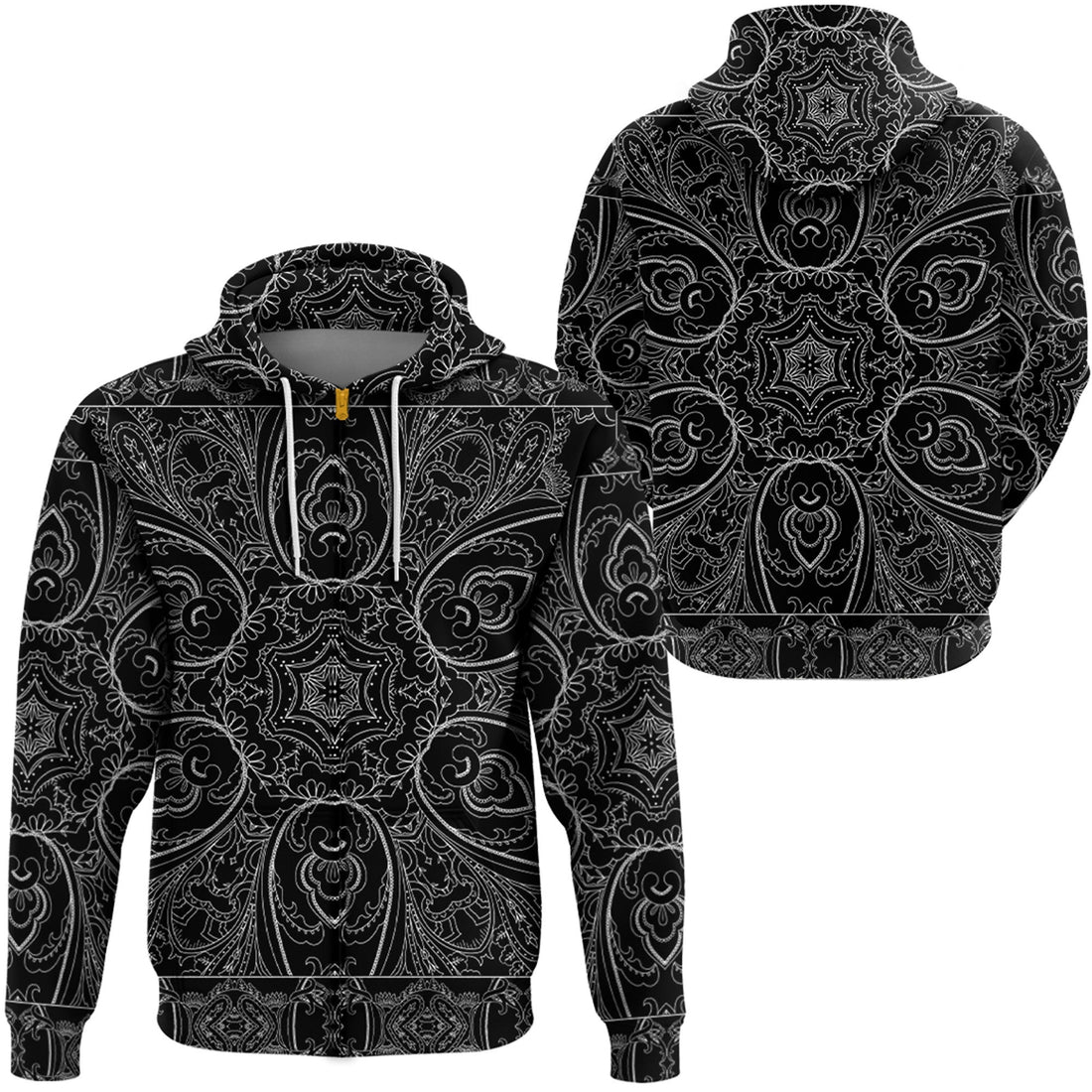 Paisley Bandana Hoodie Pattern Seamless Ver.150 RLT13
