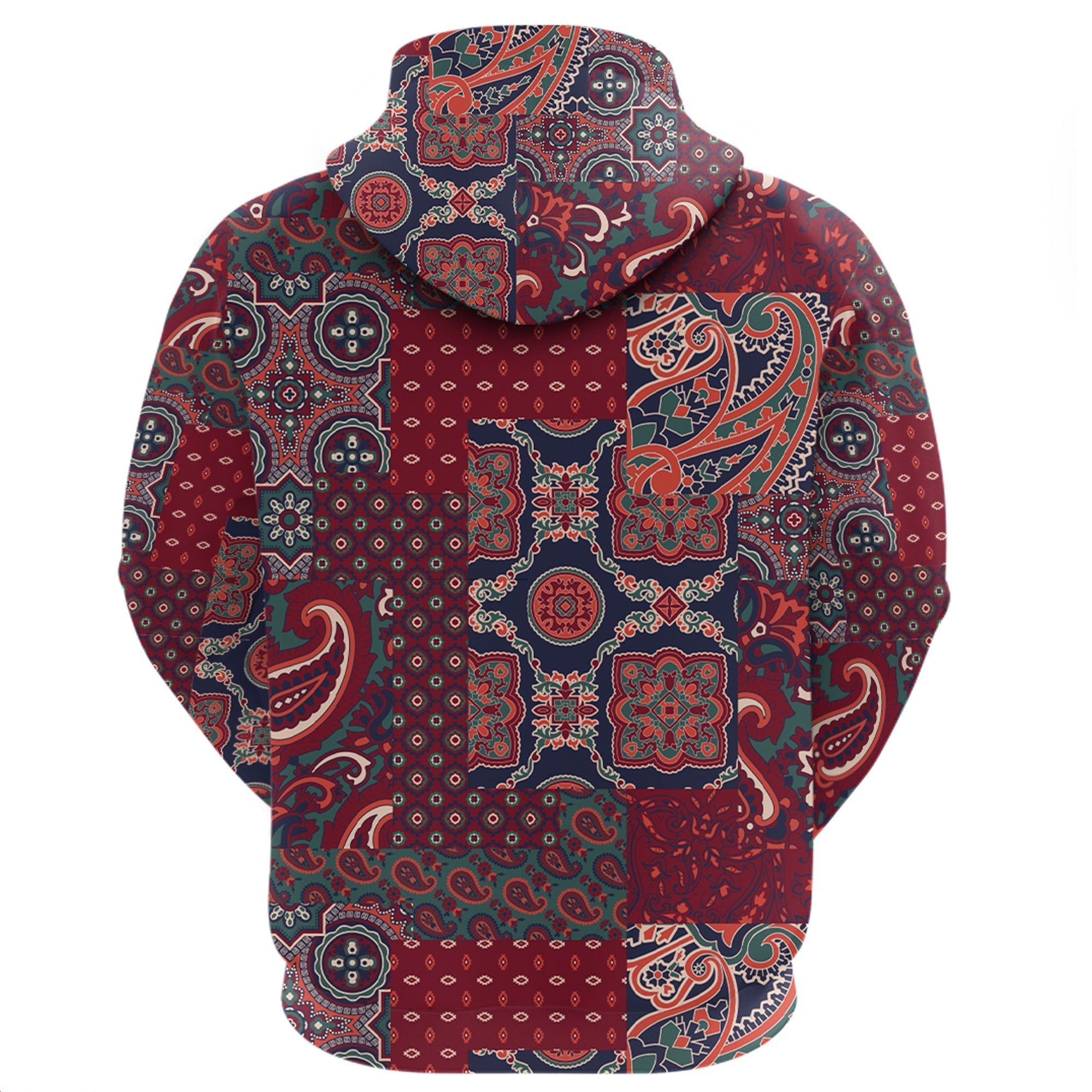 Paisley Bandana Hoodie Pattern Seamless Ver.159 RLT13