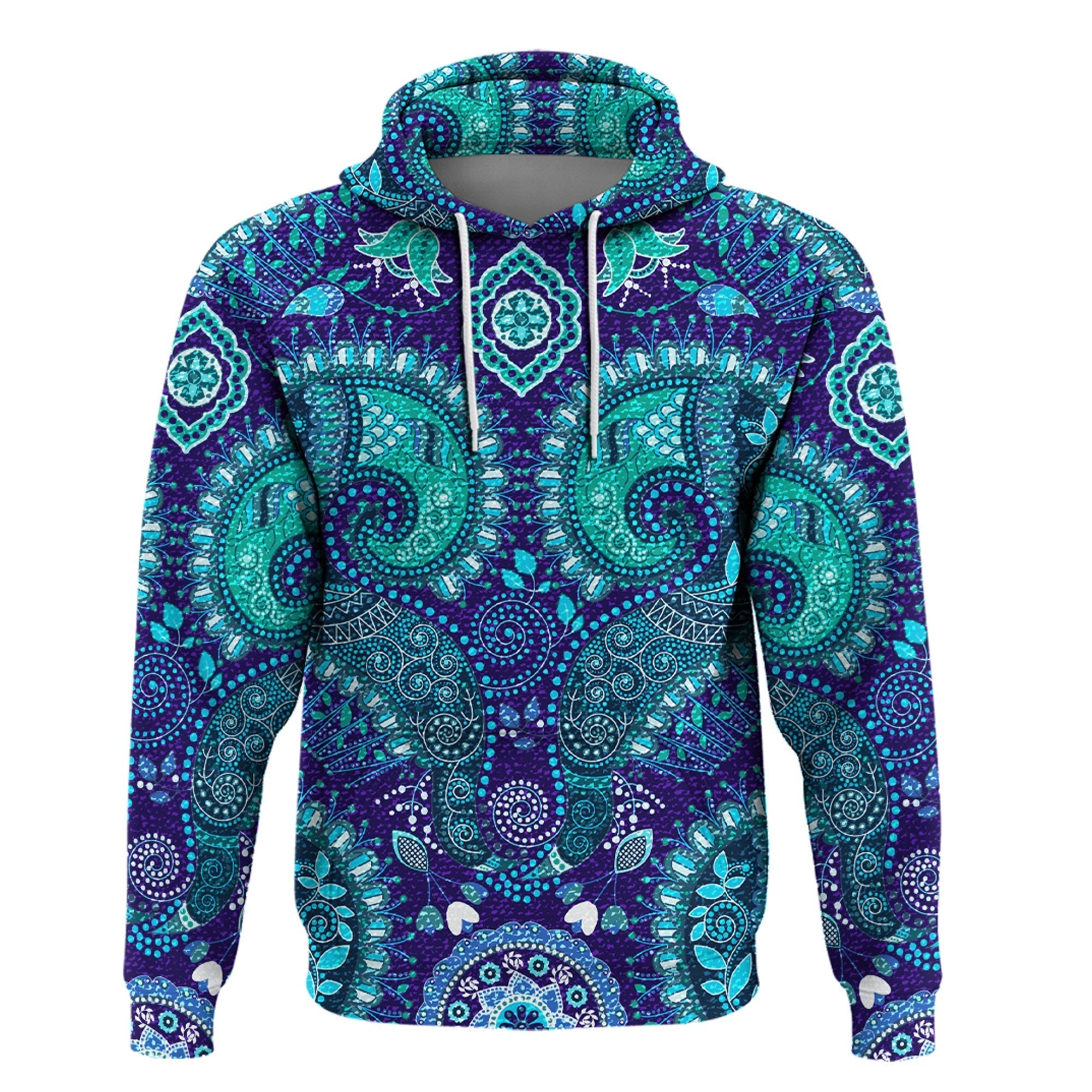 Paisley Bandana Hoodie Pattern Seamless Ver.141 RLT13
