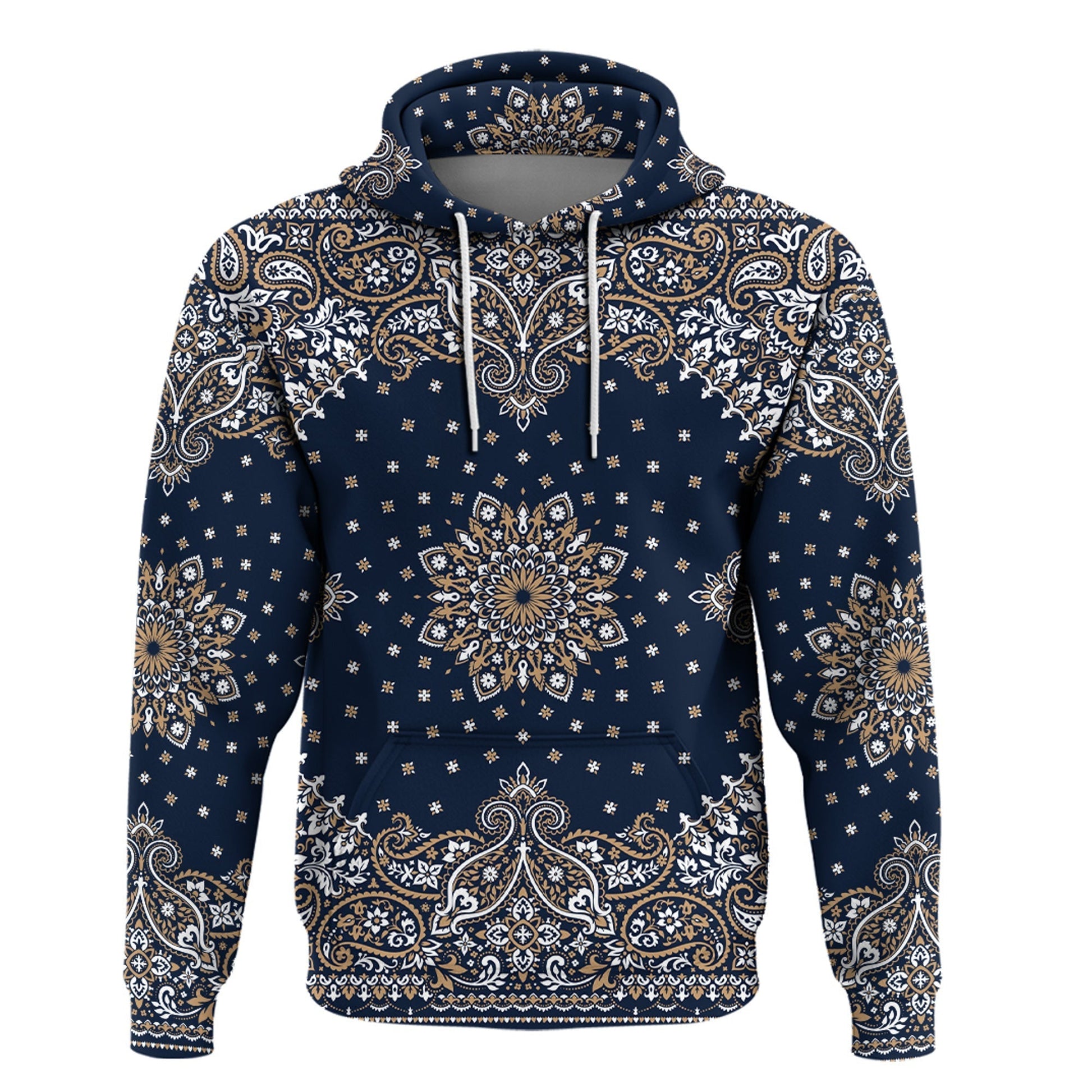 Paisley Bandana Hoodie Pattern Seamless Ver.134 RLT13