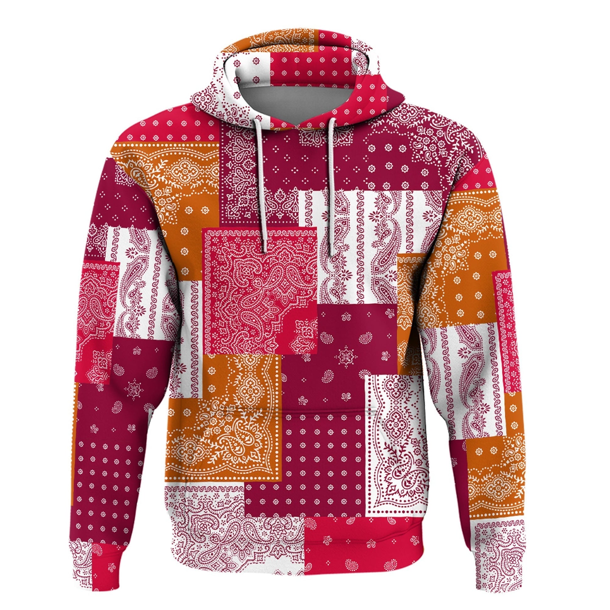 Paisley Bandana Hoodie Pattern Seamless Ver.154 RLT13