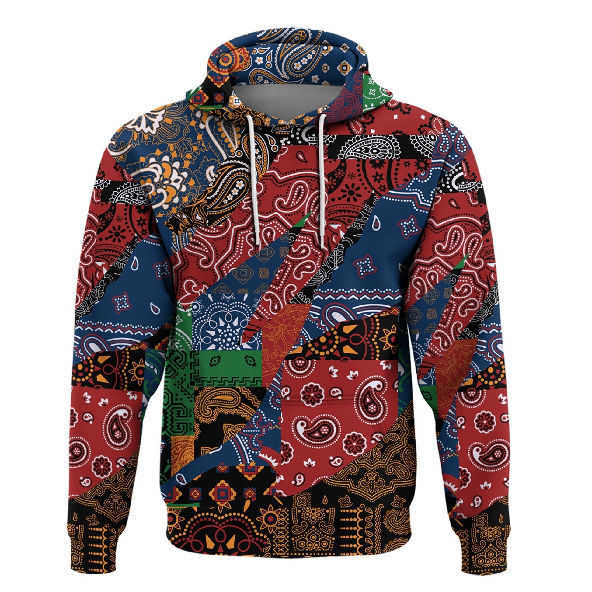 Paisley Bandana Hoodie Pattern Seamless Ver.160 RLT13