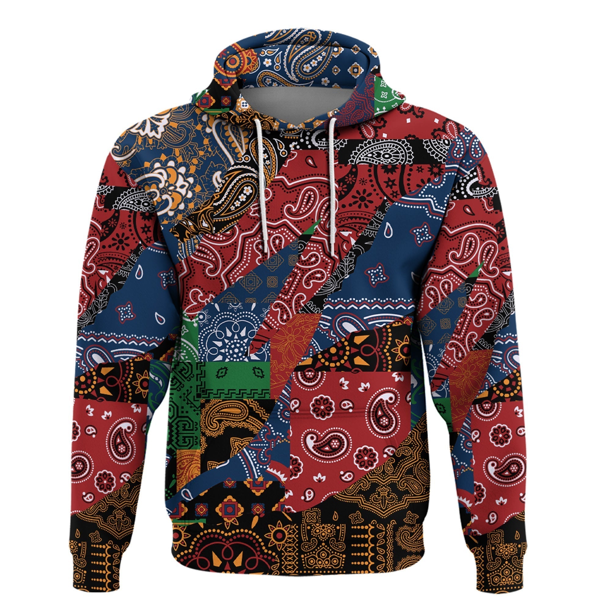Paisley Bandana Hoodie Pattern Seamless Ver.160 RLT13