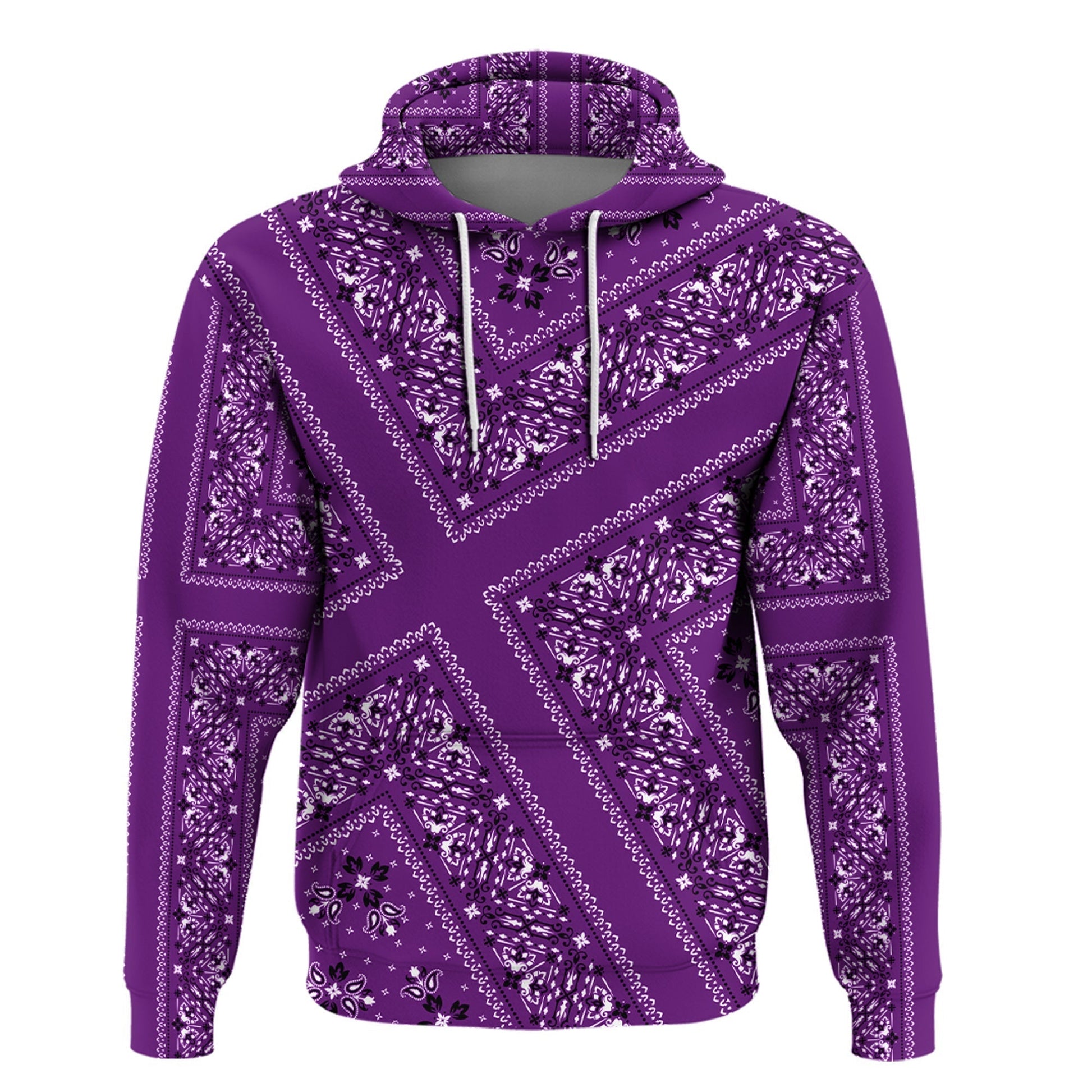Paisley Bandana Hoodie Pattern Seamless Ver.145 RLT13