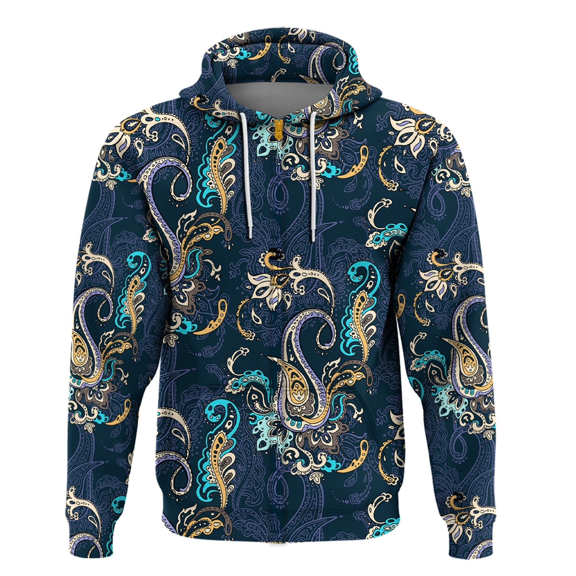 Paisley Bandana Hoodie Pattern Seamless Ver.148 RLT13