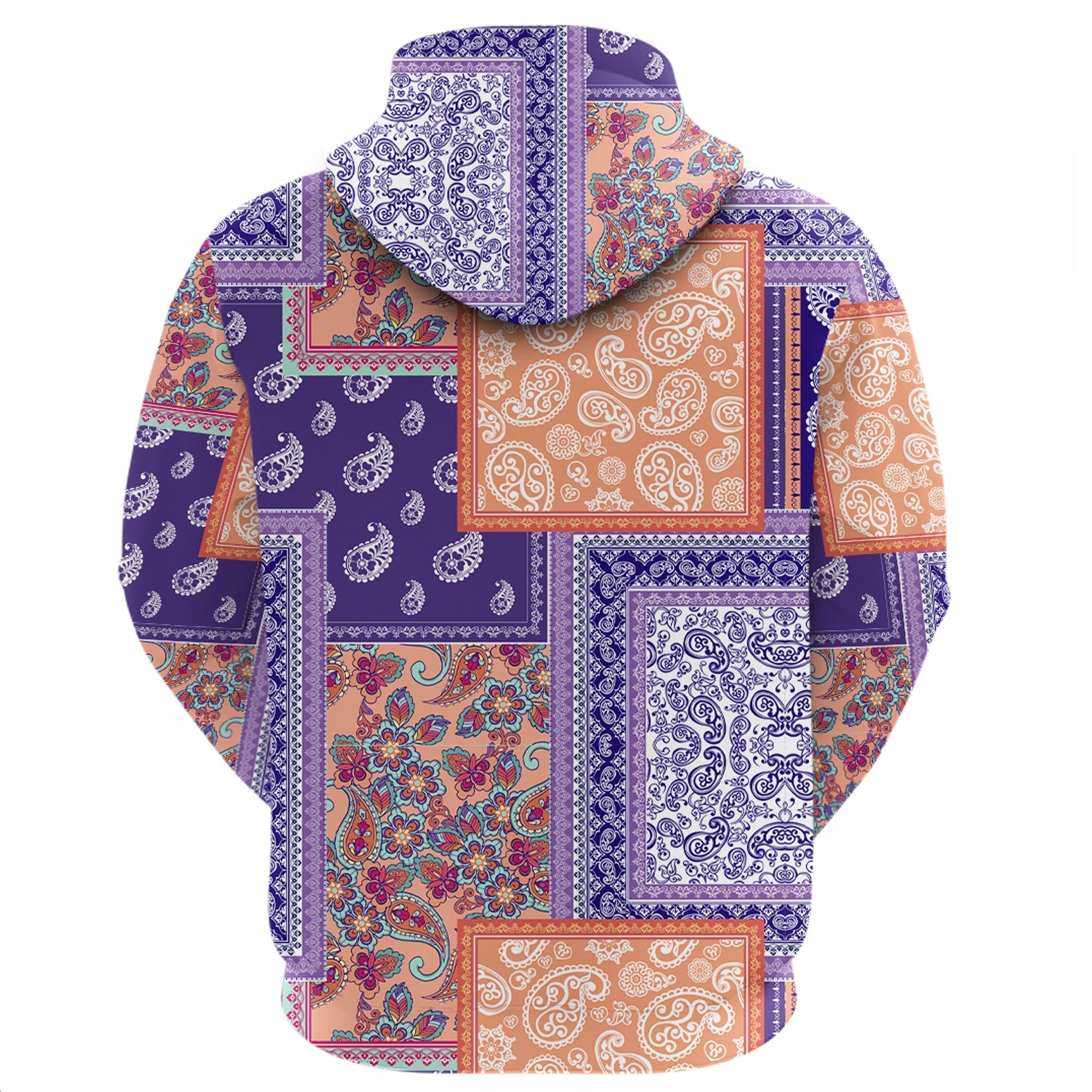 Paisley Bandana Hoodie Pattern Seamless Ver.129 RLT13