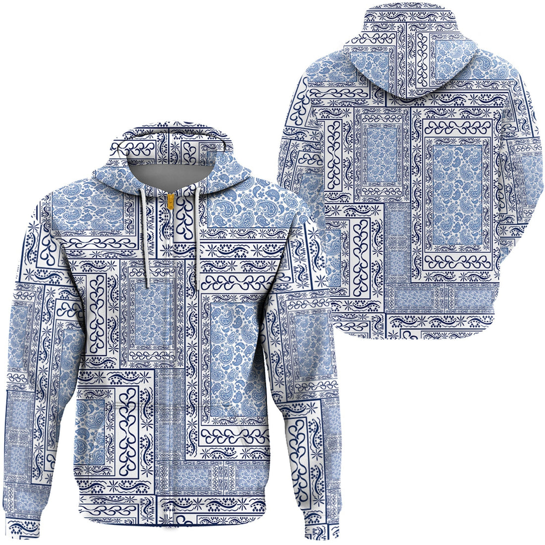 Paisley Bandana Hoodie Pattern Seamless Ver.142 RLT13