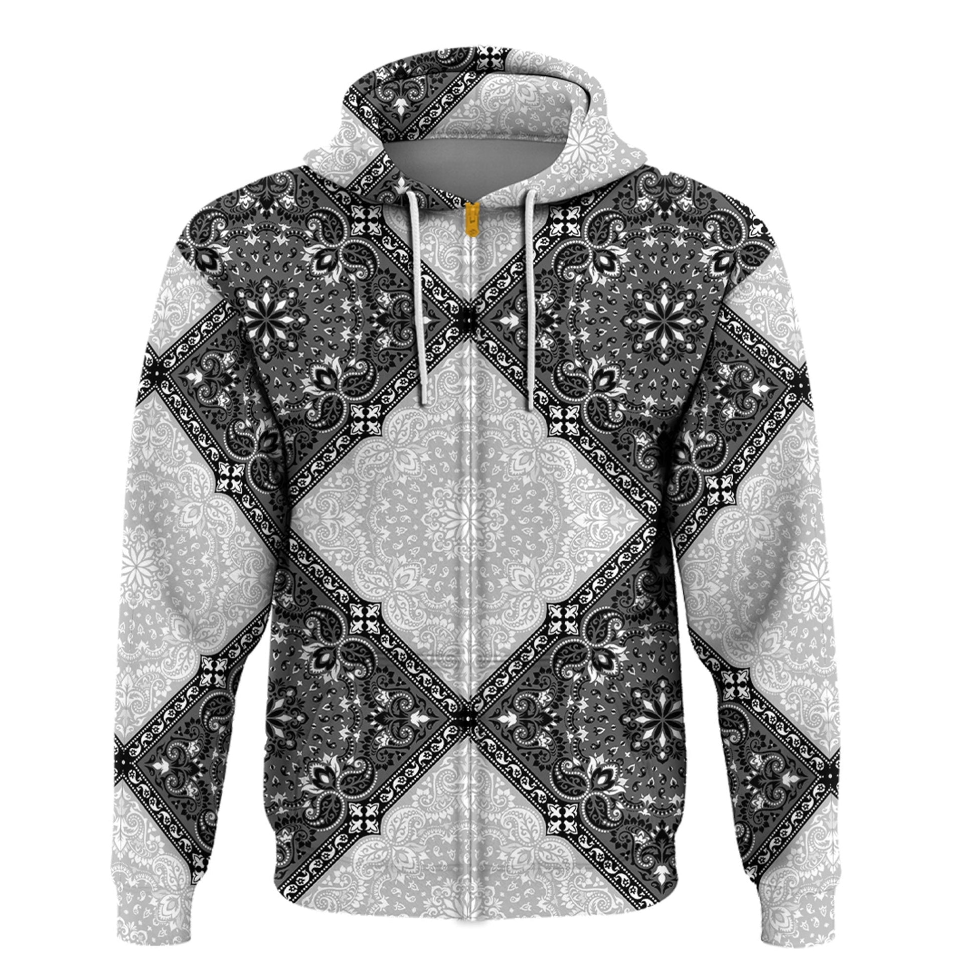 Paisley Bandana Hoodie Pattern Seamless Ver.168 RLT13