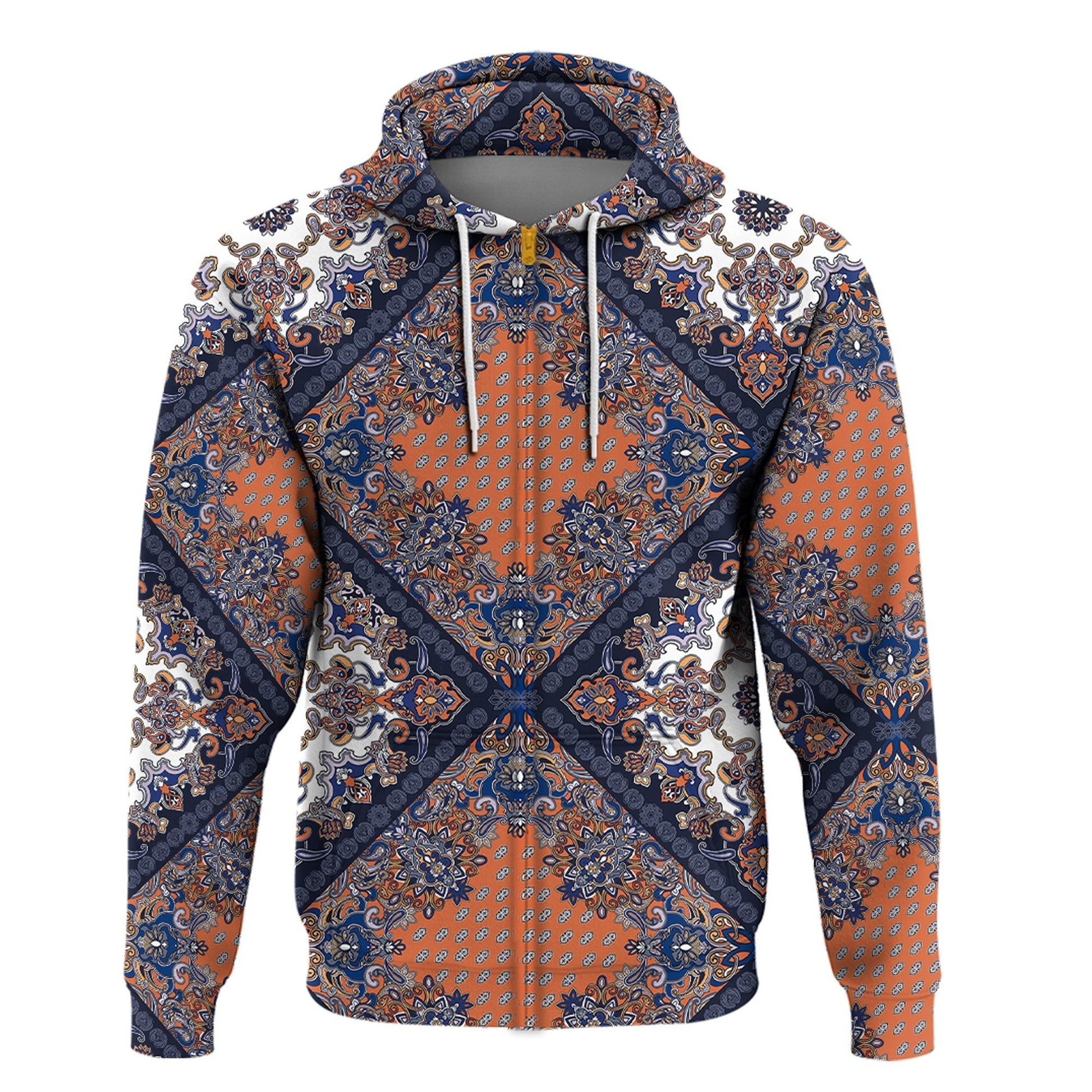 Paisley Bandana Hoodie Pattern Seamless Ver.124 RLT13