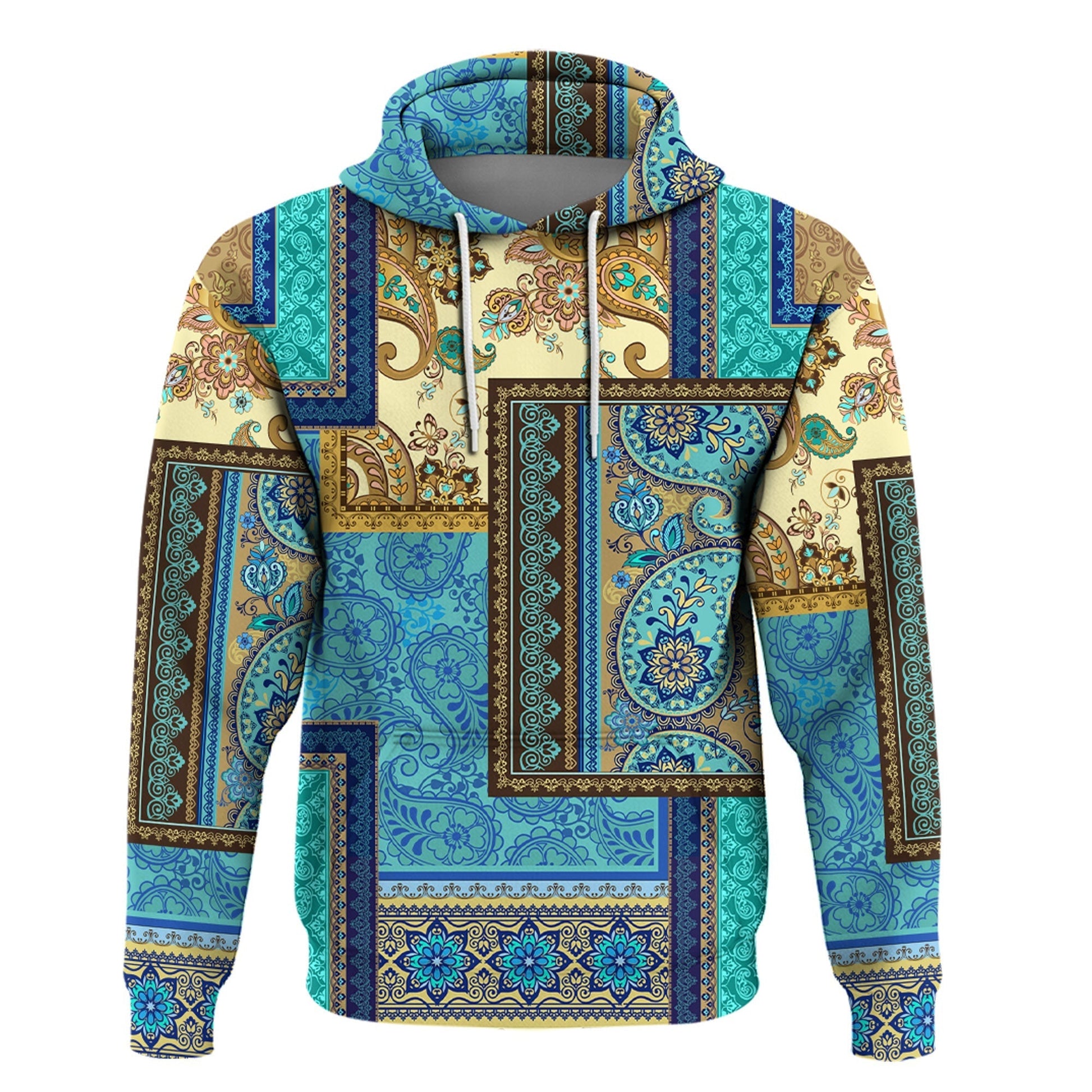Paisley Bandana Hoodie Pattern Seamless Ver.157 RLT13
