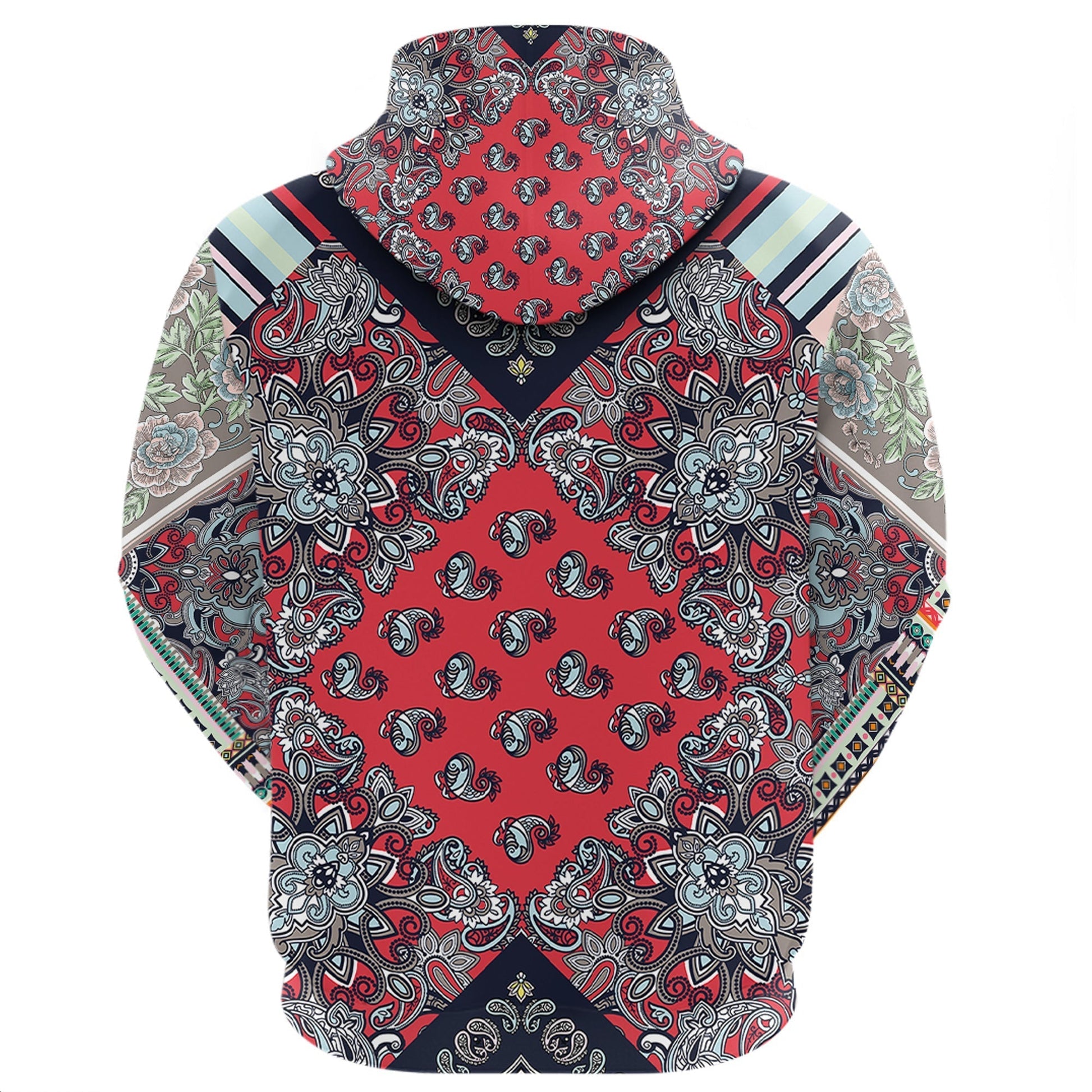 Paisley Bandana Hoodie Pattern Seamless Ver.149 RLT13