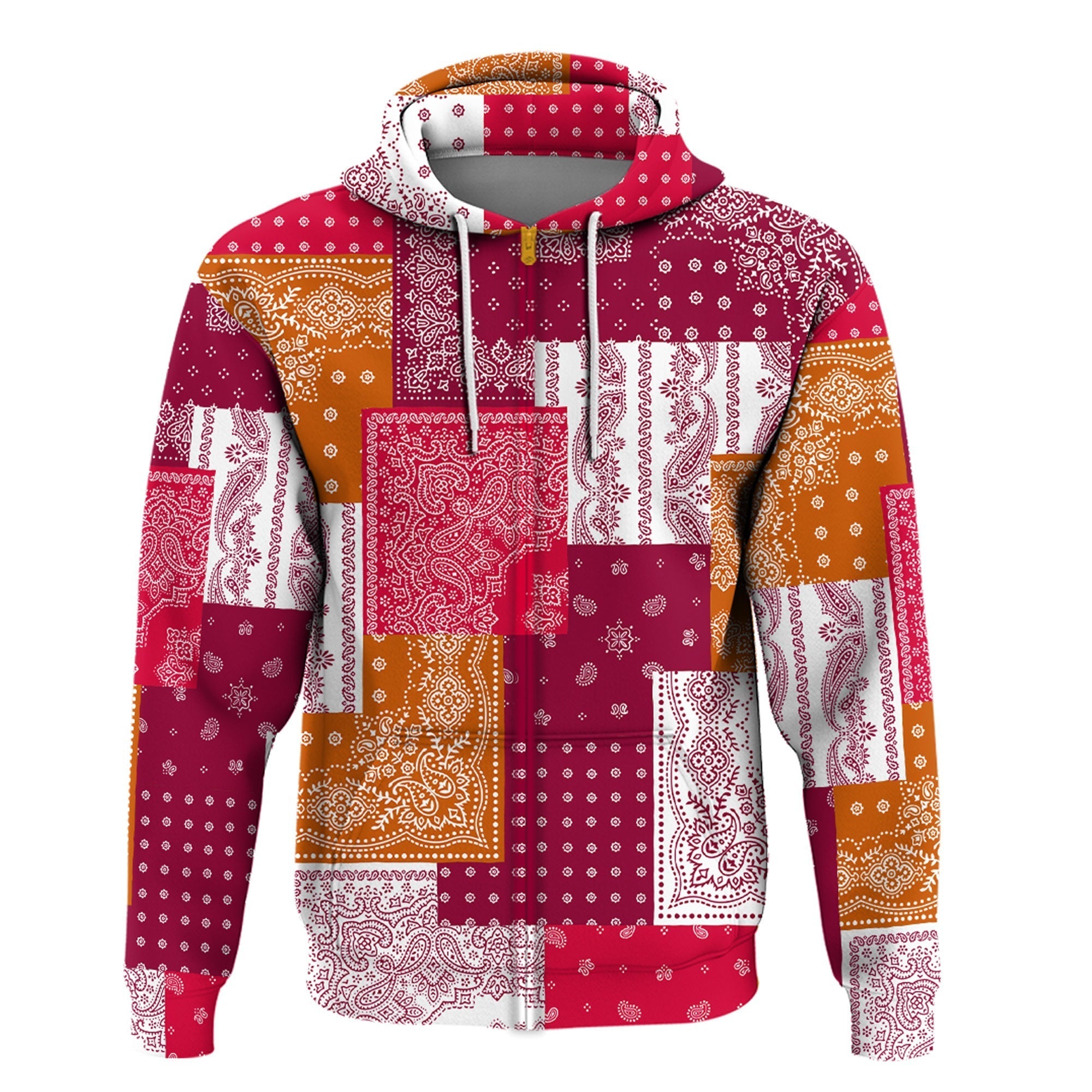 Paisley Bandana Hoodie Pattern Seamless Ver.154 RLT13